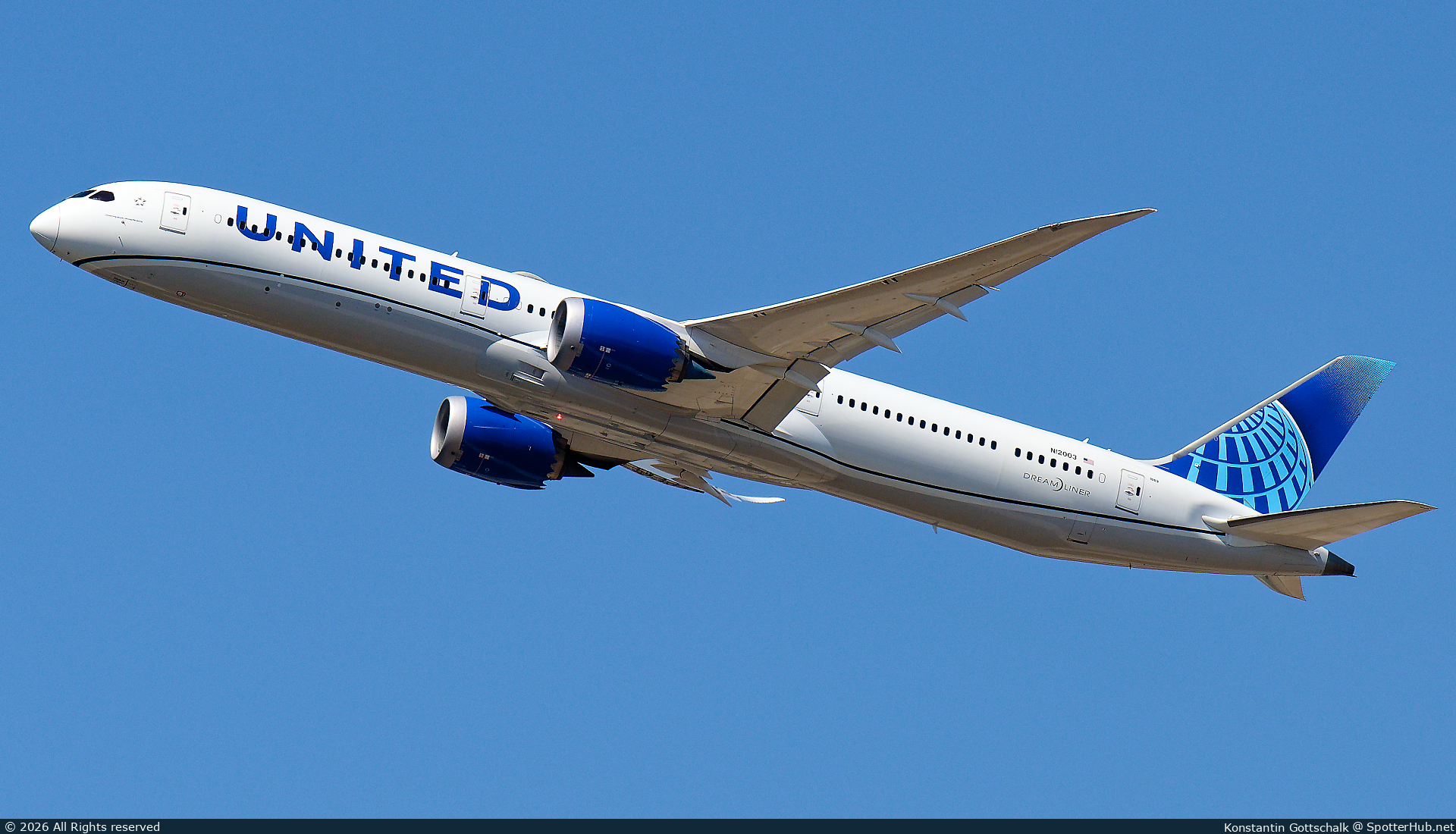 Photo of N12003 - Boeing 787-10 Dreamliner operated by United Airlines