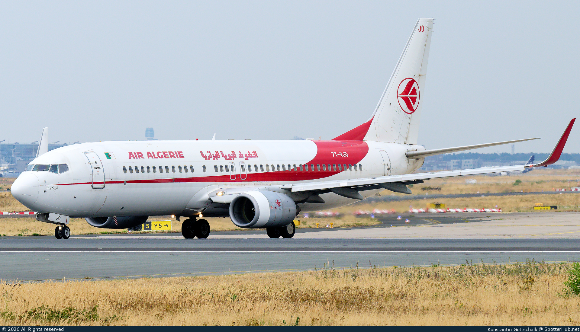 Photo of 7T-VJO - Boeing 737-8D6 operated by Air Algérie