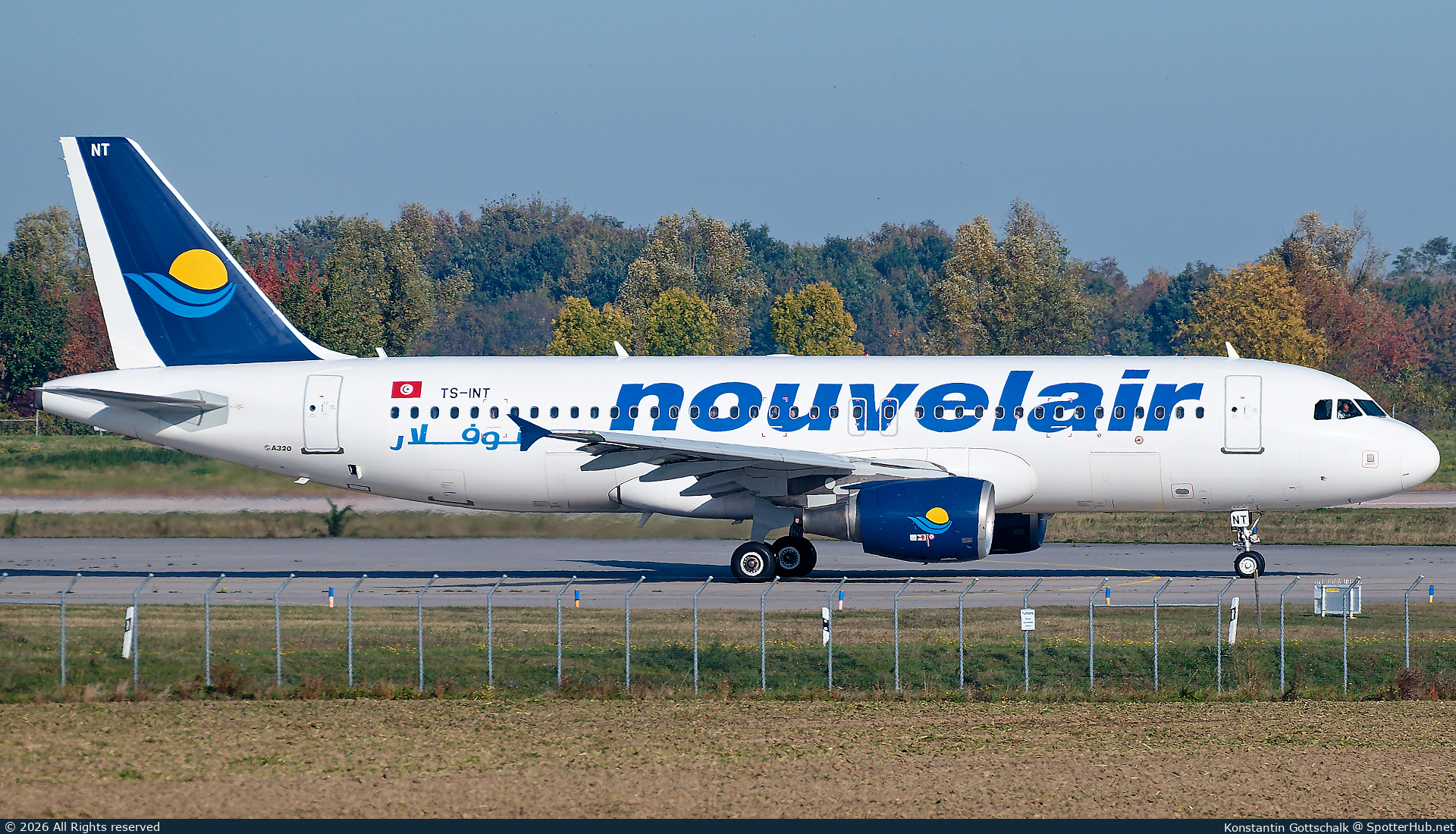 Photo of TS-INT - Airbus A320-214 operated by Nouvelair