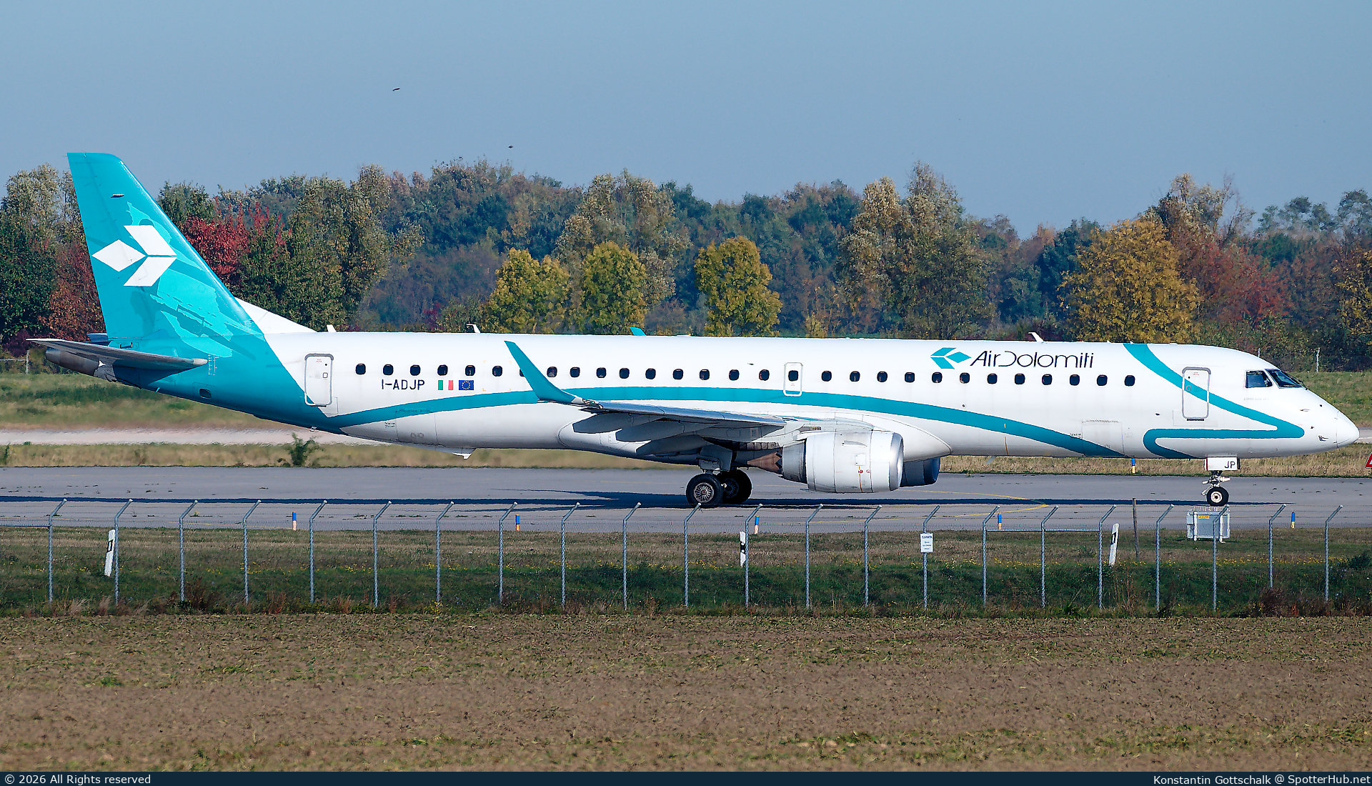 Photo of I-ADJP - Embraer ERJ-195LR operated by Air Dolomiti