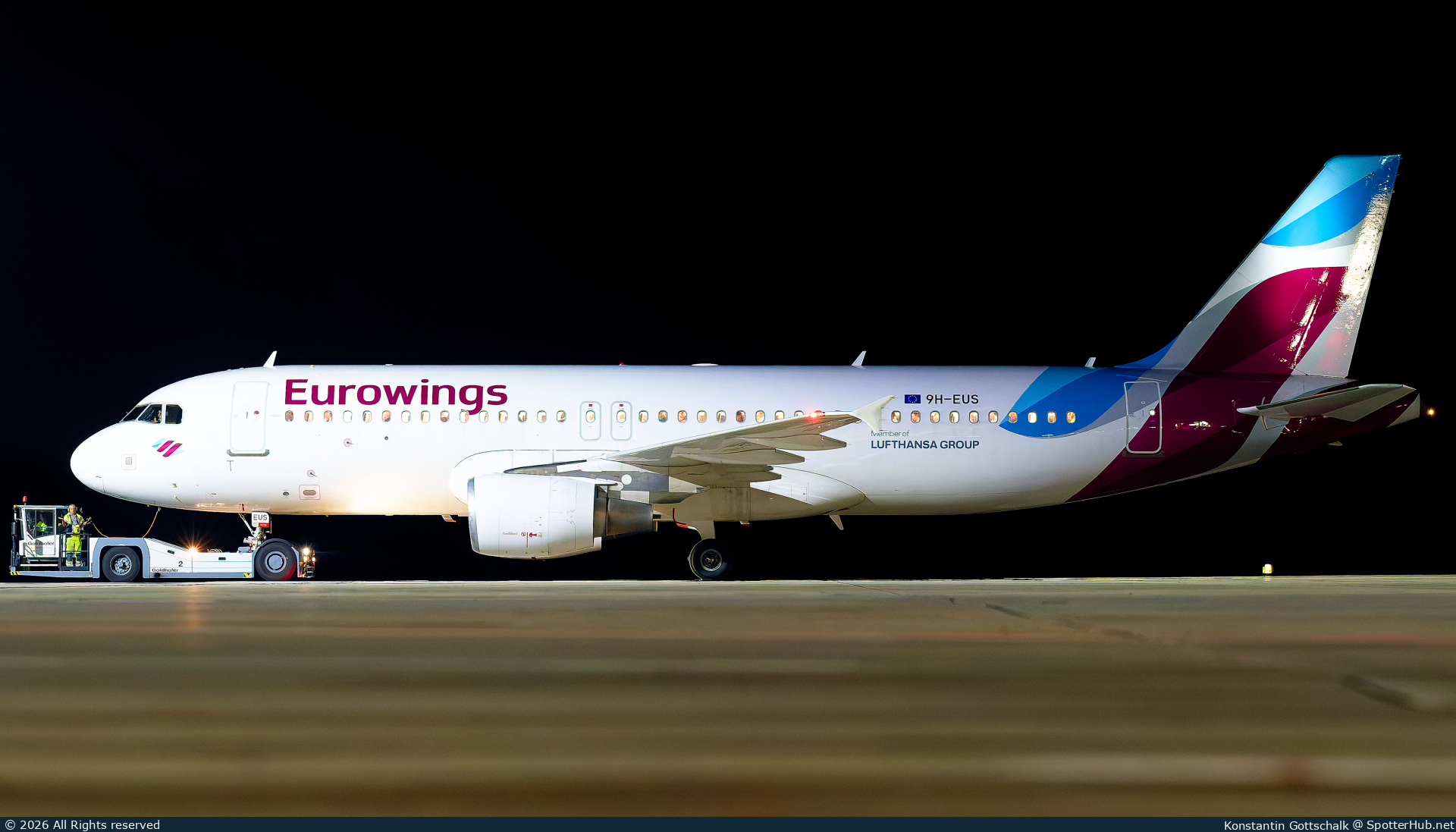 Photo of 9H-EUS - Airbus A320-214 operated by Eurowings Europe Malta