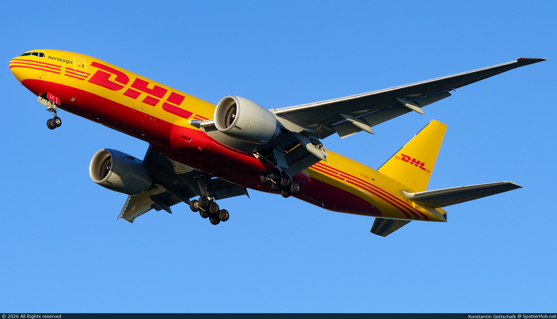 Photo of D-AALY - Boeing 777-F operated by AeroLogic