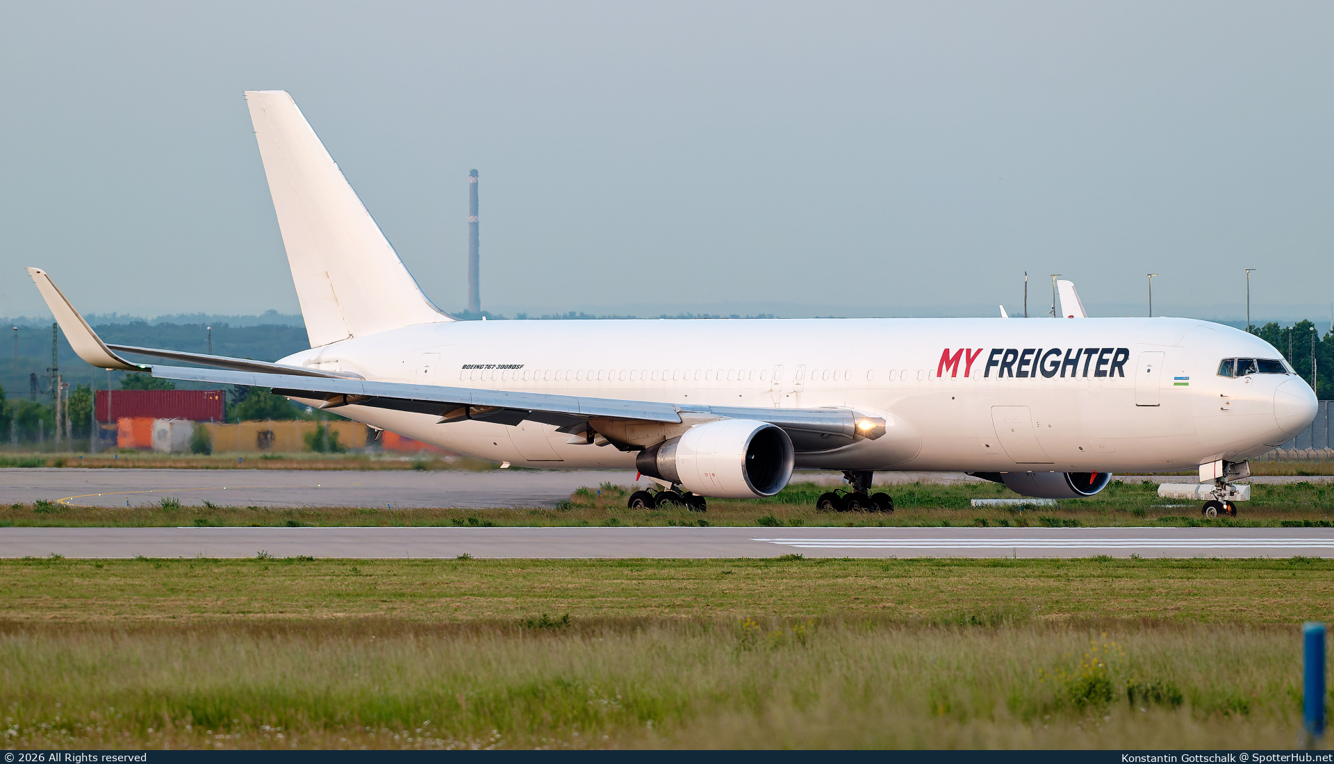 Photo of UK67020 - Boeing 767-330(ER)(BDSF) operated by My Freighter