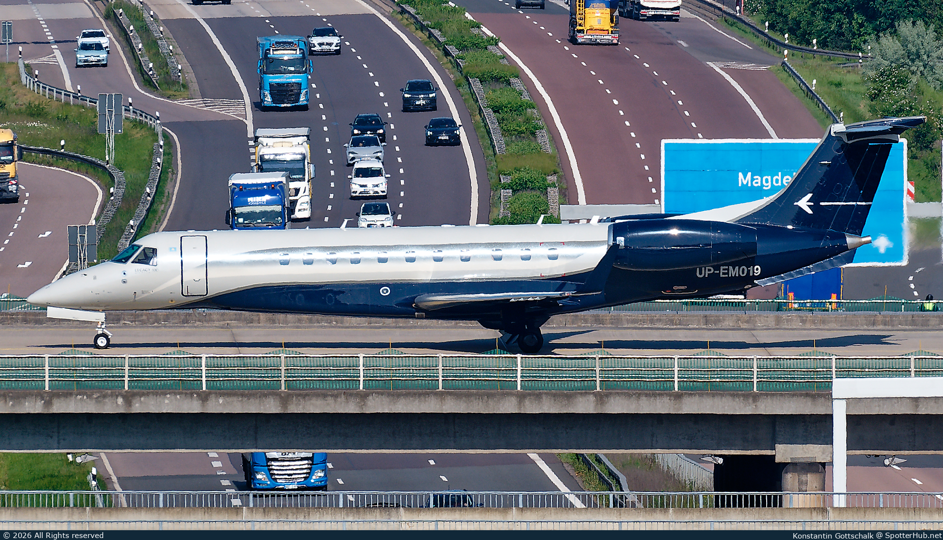 Photo of UP-EM019 - Embraer Legacy 600 operated by FlyJet KZ