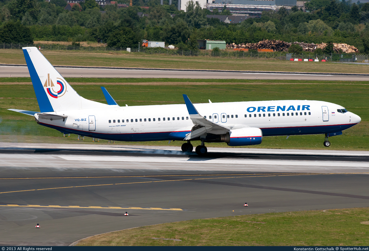 Photo of VQ-BIZ - Boeing 737-86N operated by Orenair