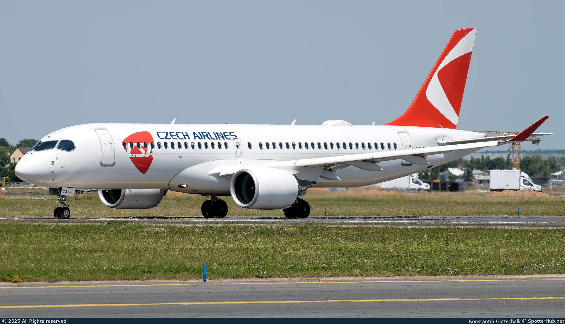 Photo of OK-EYA - Airbus A220-300 operated by CSA Czech Airlines (opb SmartWings)