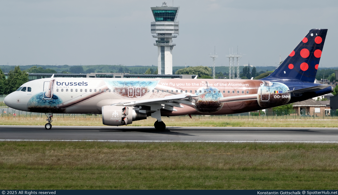 Photo of OO-SNM - Airbus A320-214 operated by Brussels Airlines
