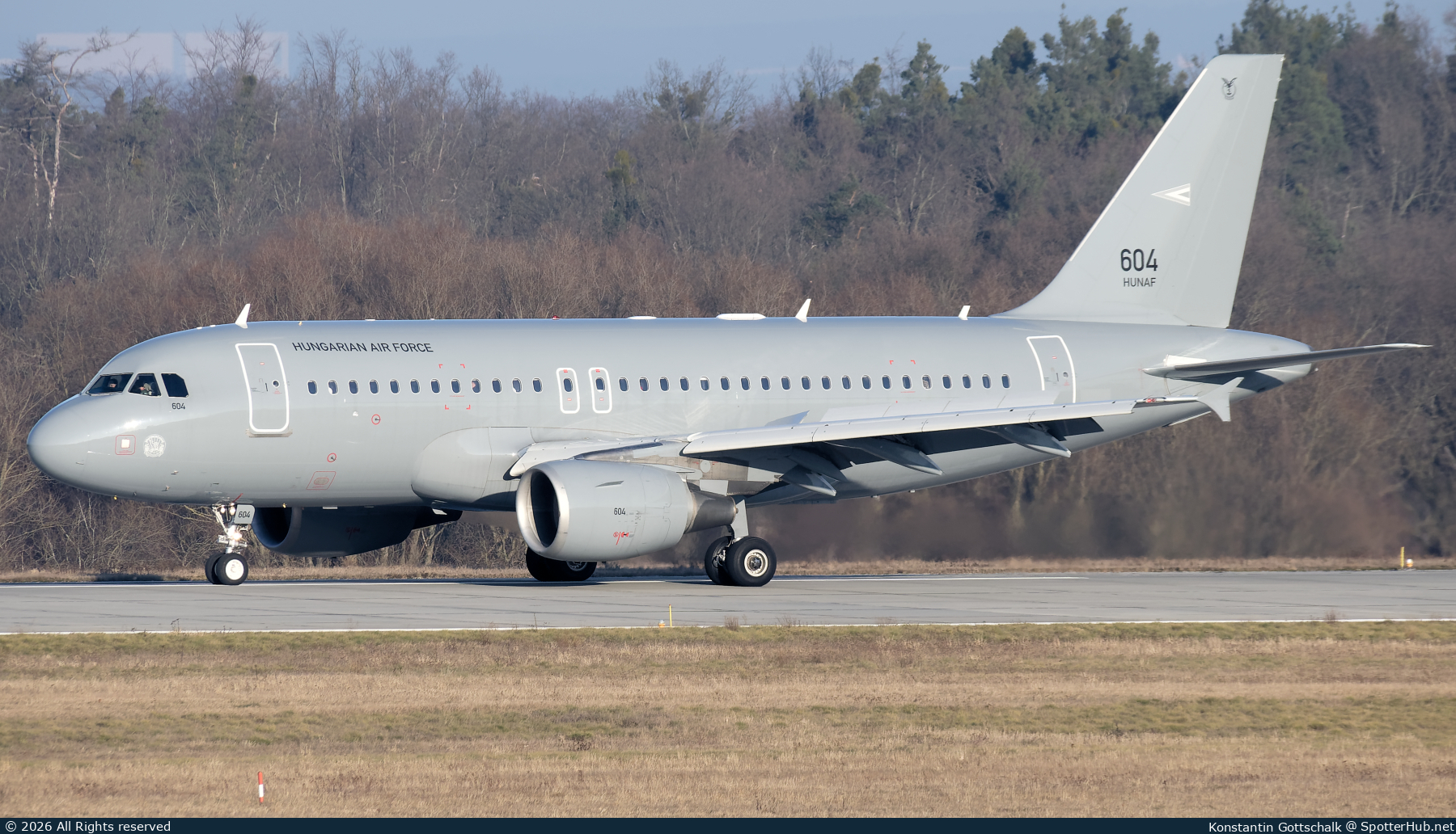 Photo of 604 - Airbus A319-112 operated by Hungarian Air Force
