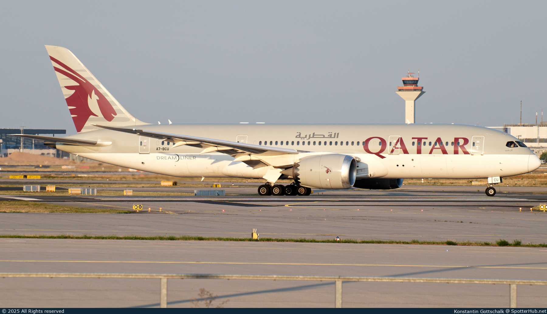 Photo of A7-BCU - Boeing 787-8 Dreamliner operated by Qatar Airways