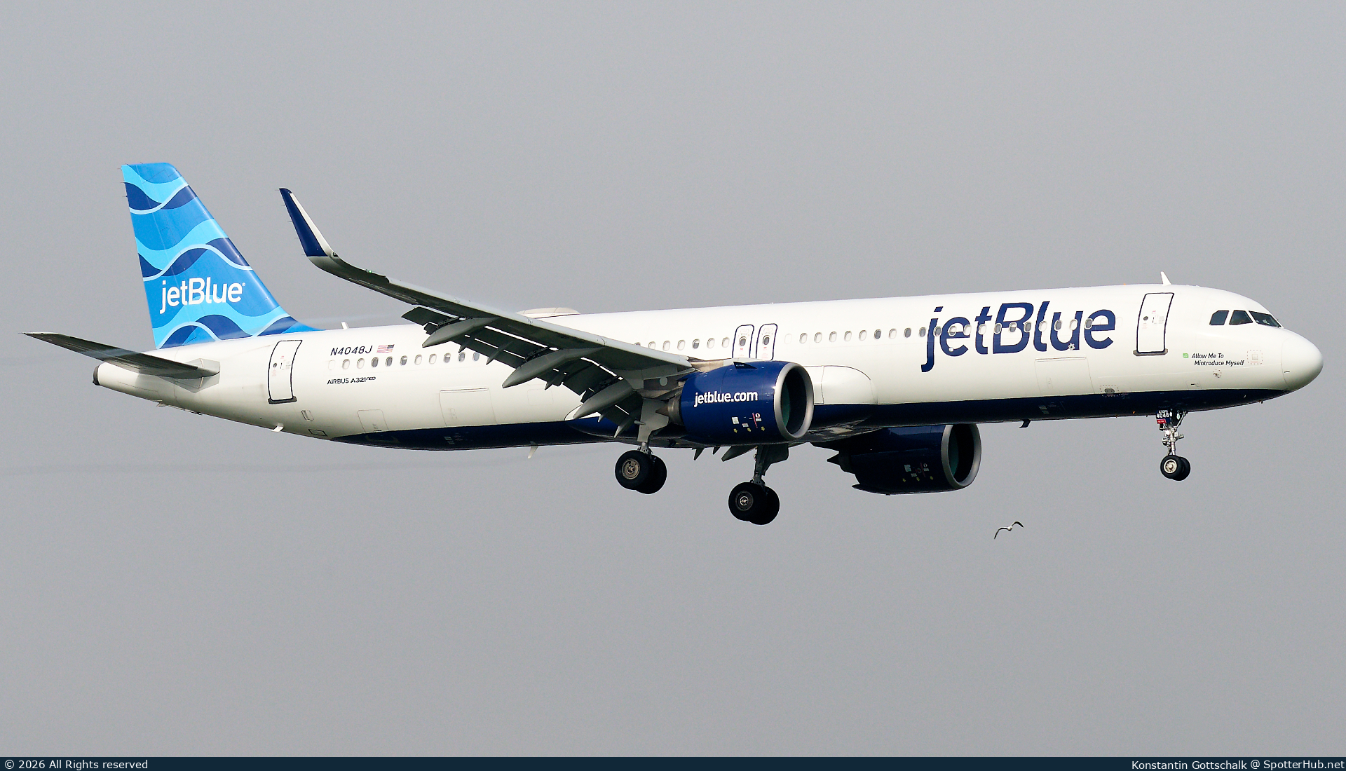 Photo of N4048J - Airbus A321-271NX operated by jetBlue Airways