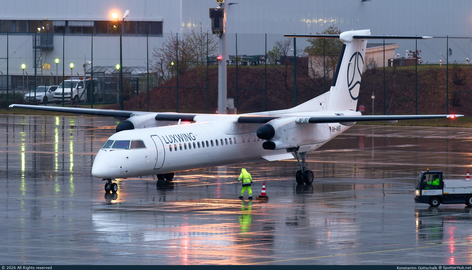 Photo of 9H-AKB - Bombardier DHC-8-402 Dash 8 Q400 operated by Luxwing