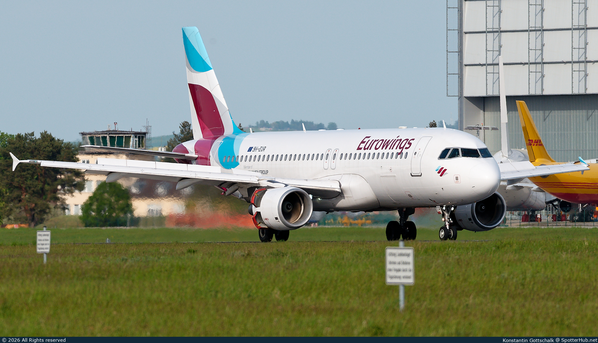 Photo of 9H-EUR - Airbus A320-214 operated by Eurowings Europe Malta