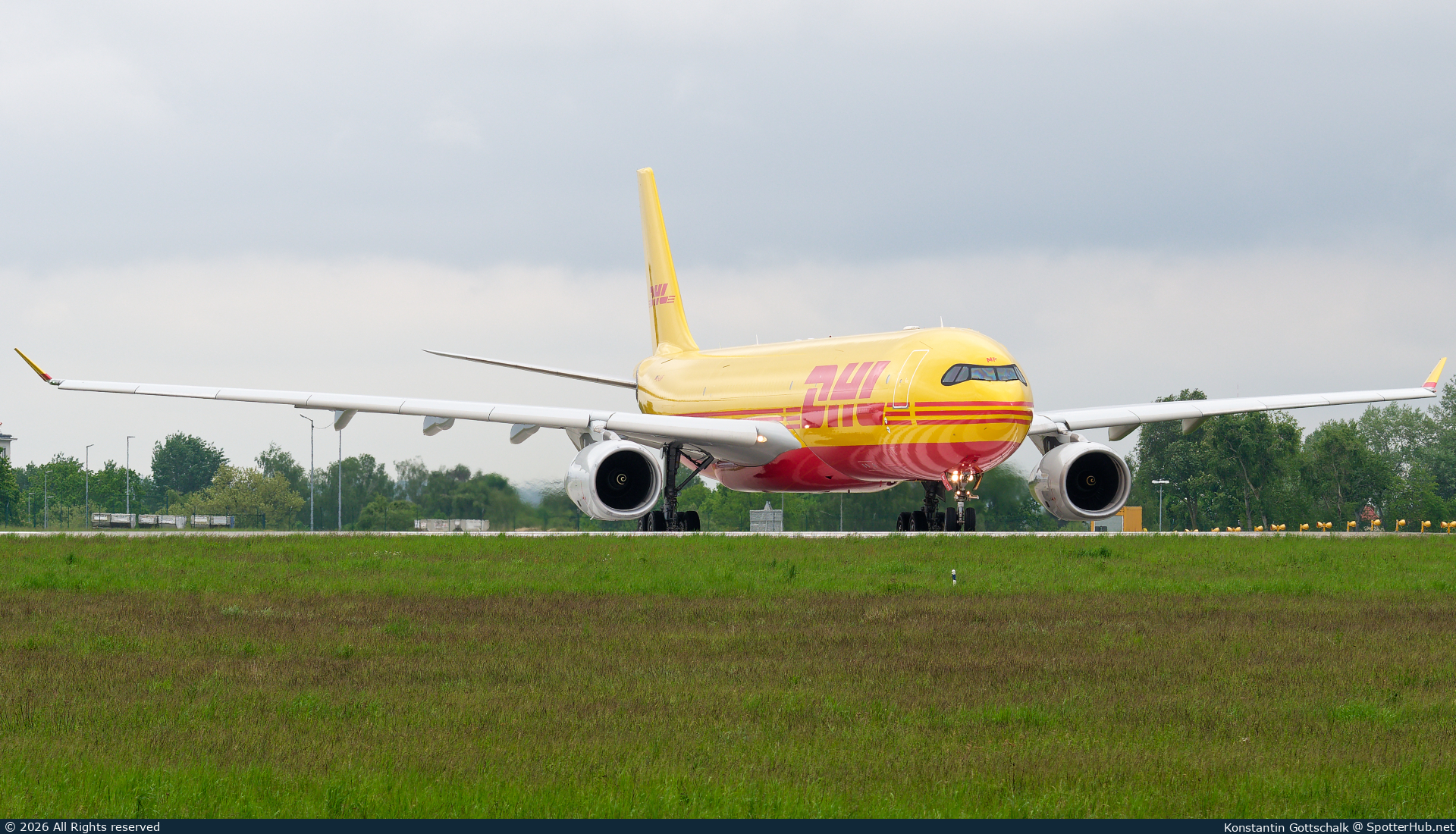 Photo of D-ALMF - Airbus A330-343(P2F) operated by European Air Transport