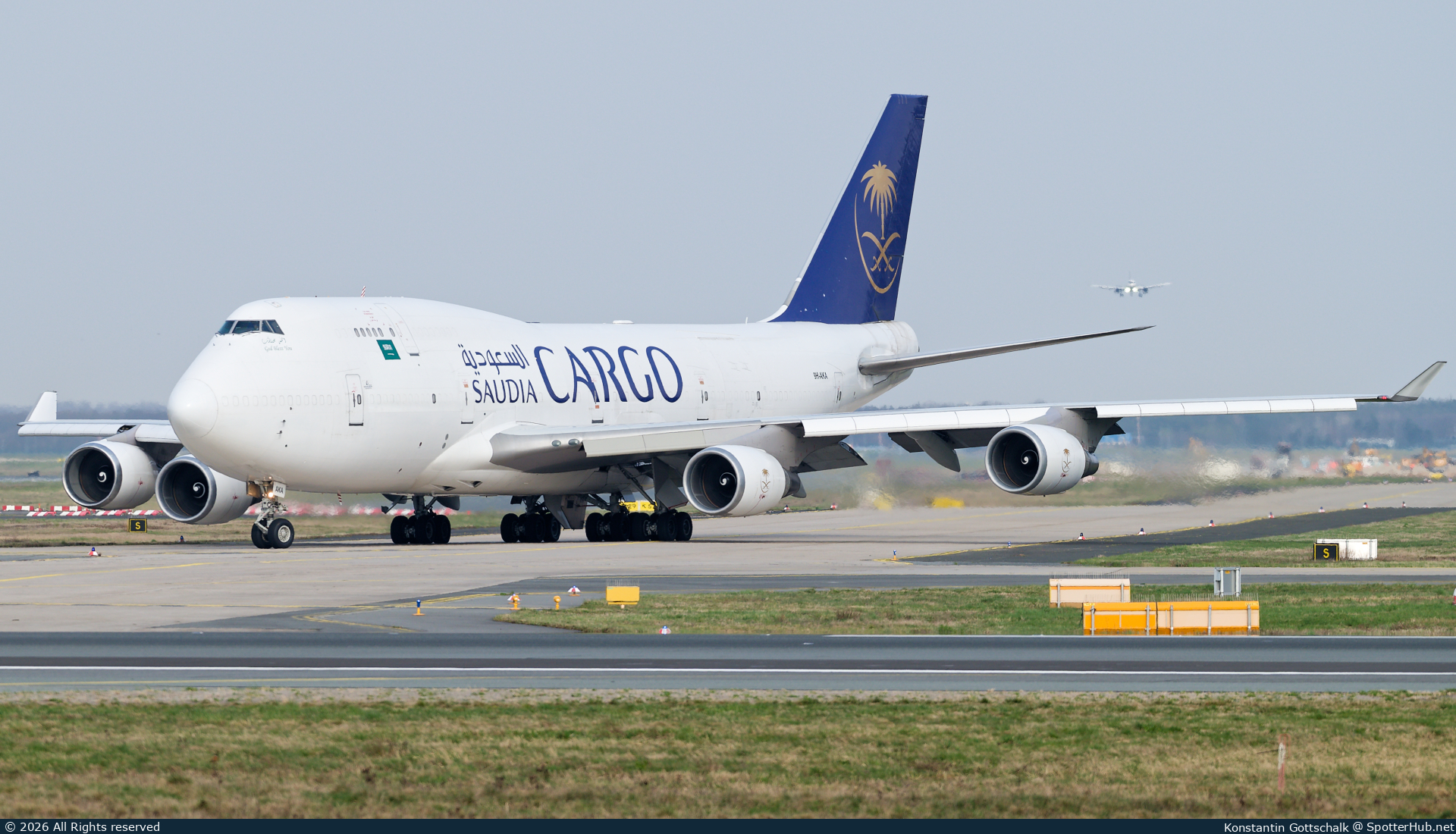 Photo of 9H-AKA - Boeing 747-45E(BDSF) operated by Saudia Cargo (opb Air Atlanta Europe)
