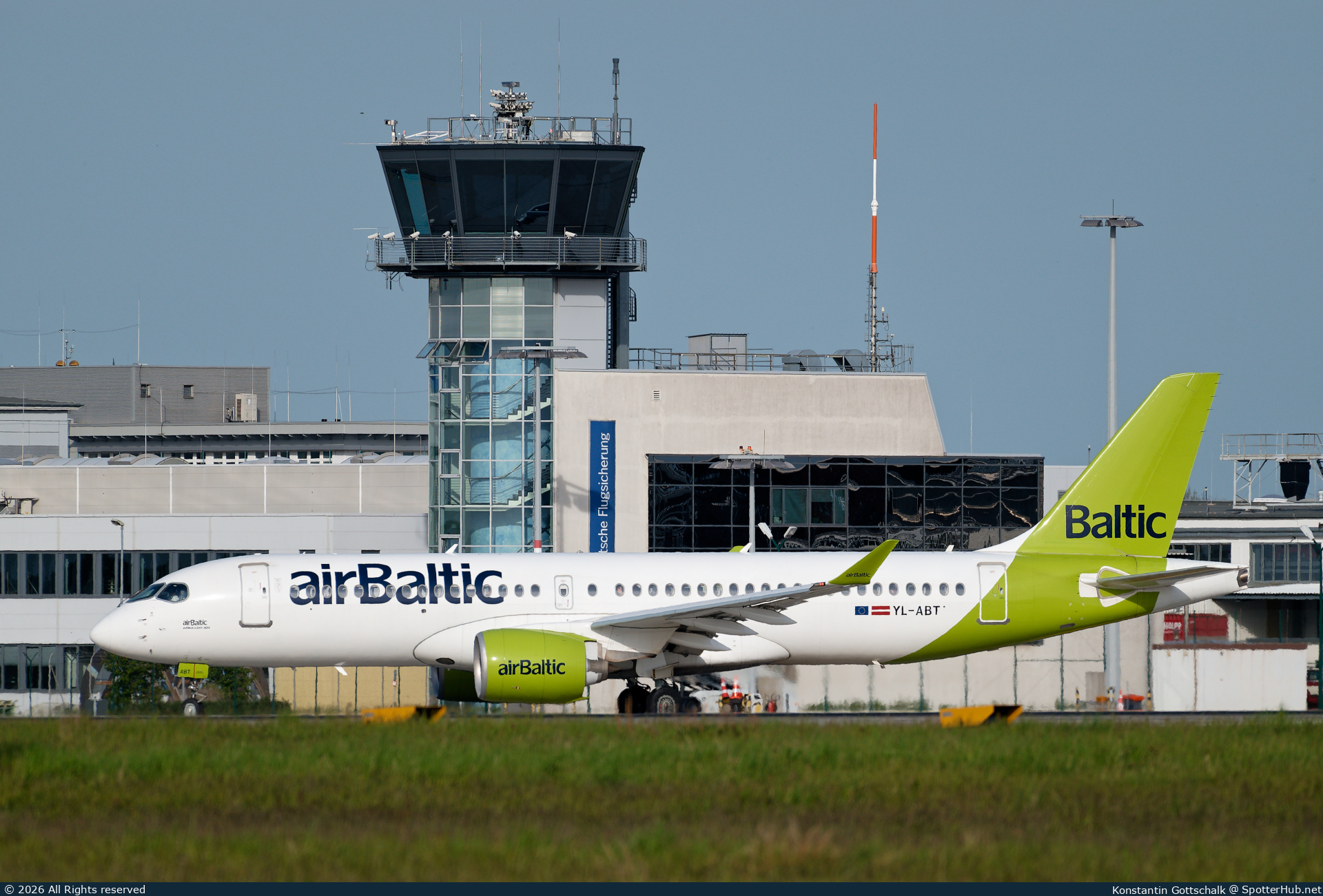 Photo of YL-ABT - Airbus A220-300 operated by airBaltic