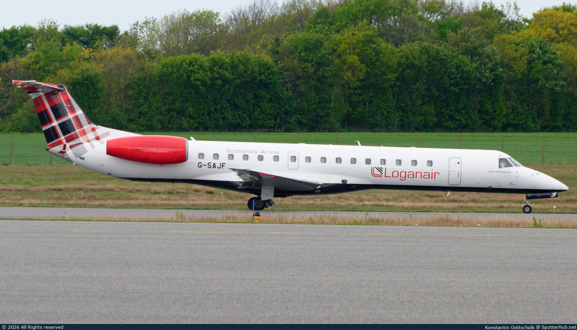 Photo of G-SAJF - Embraer ERJ-145EP