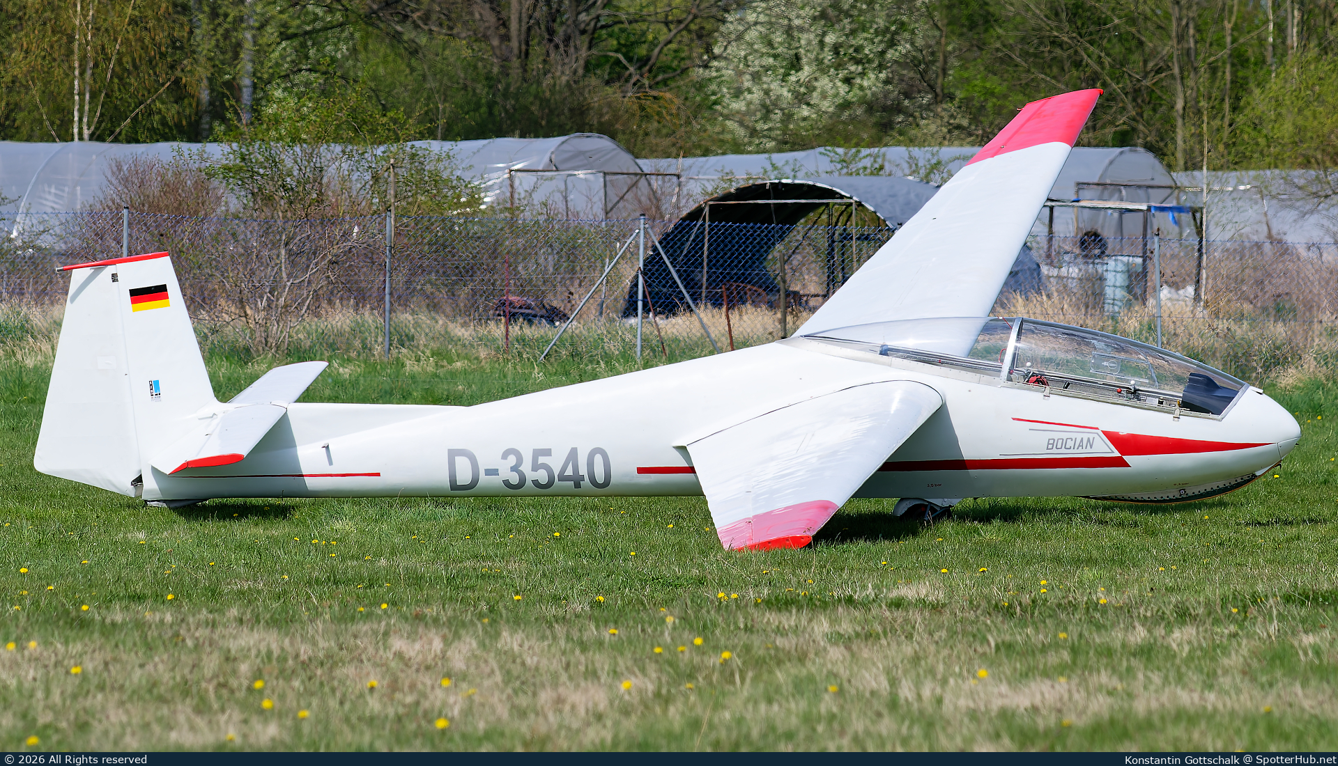Photo of D-3540 - PZL-Bielsko SZD-9bis Bocian 1E operated by Aeroclub Pirna