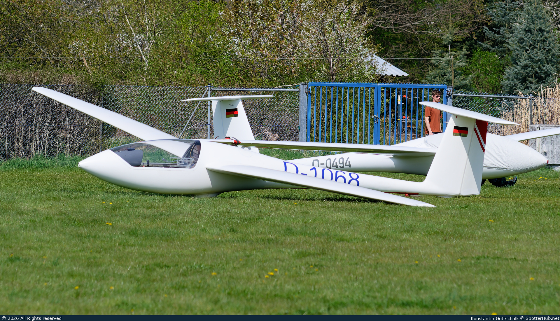 Photo of D-1068 - Grob G102 Astir CS Jeans operated by Aeroclub Pirna