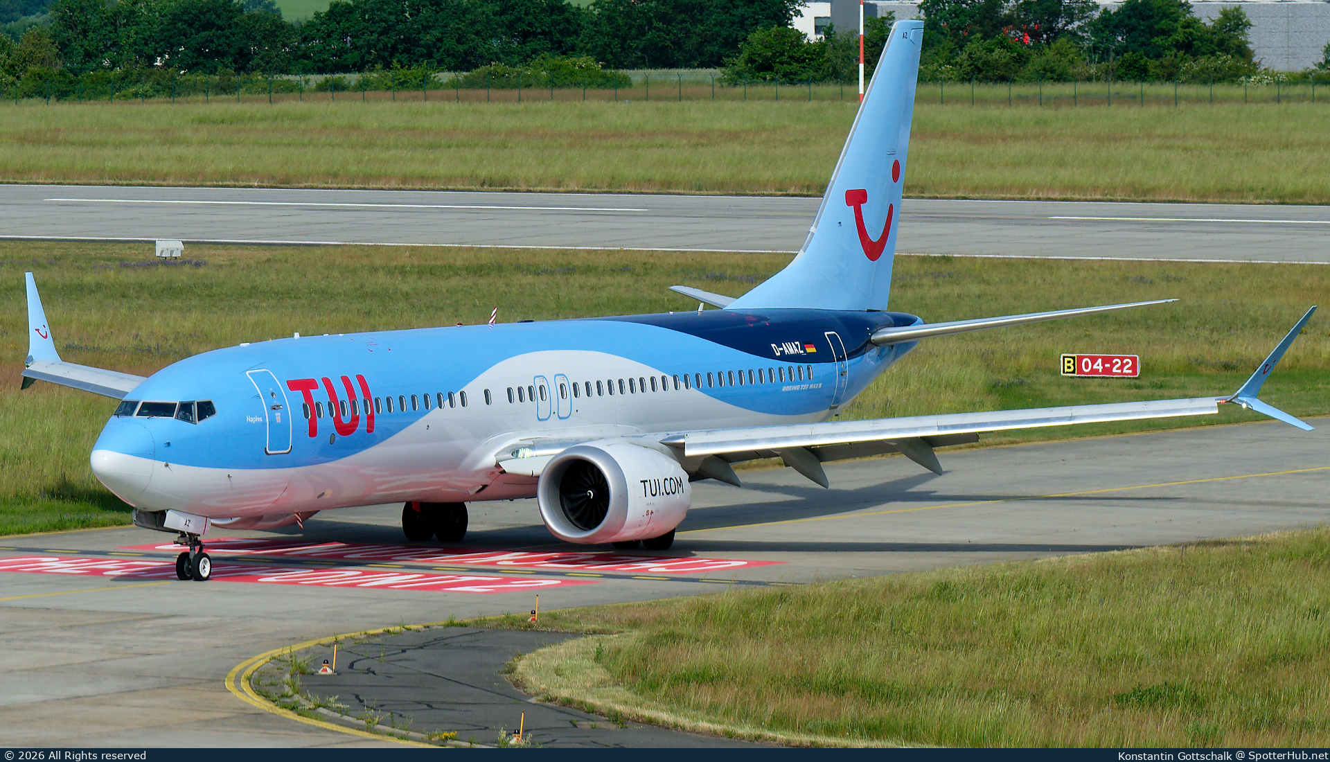 Photo of D-AMAZ - Boeing 737 MAX 8 operated by TUIfly