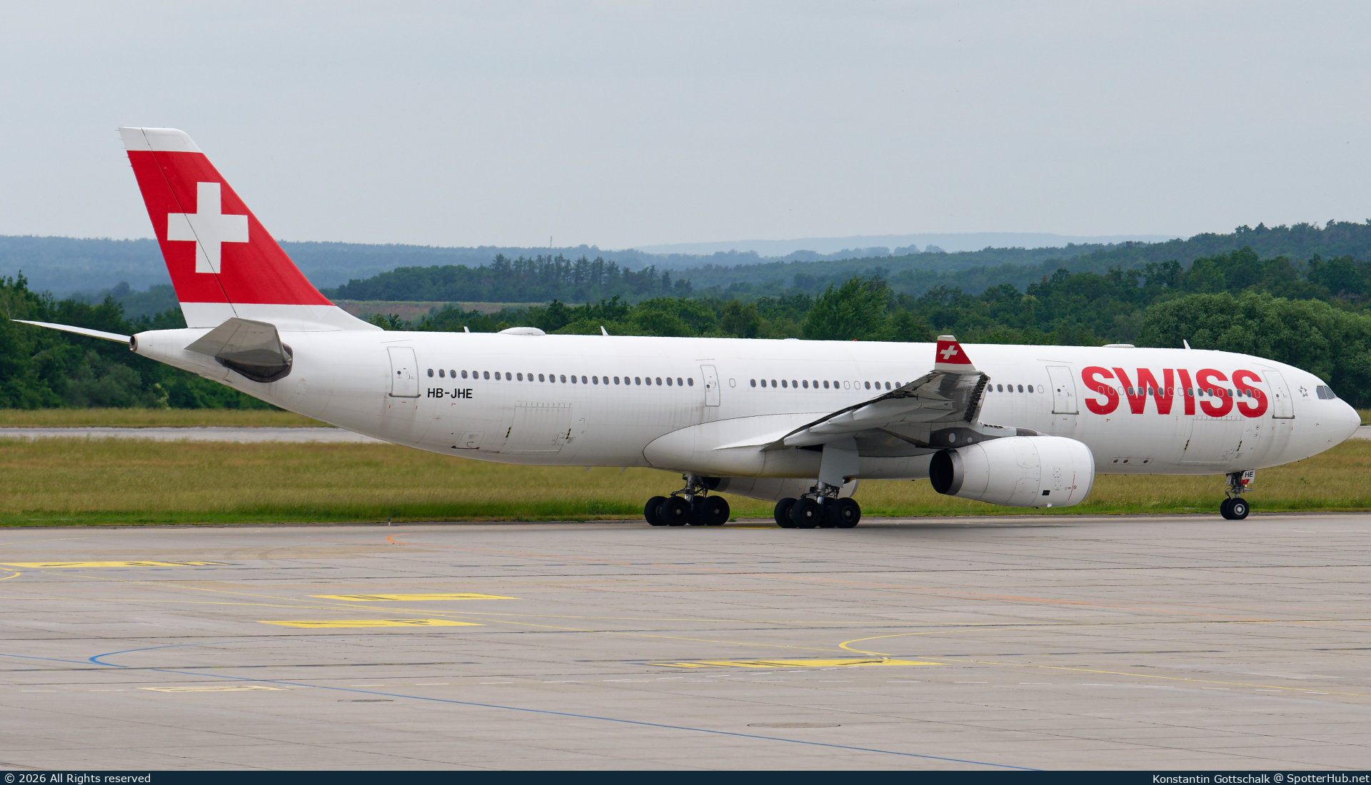 Photo of HB-JHE - Airbus A330-343 operated by Swiss International Air Lines