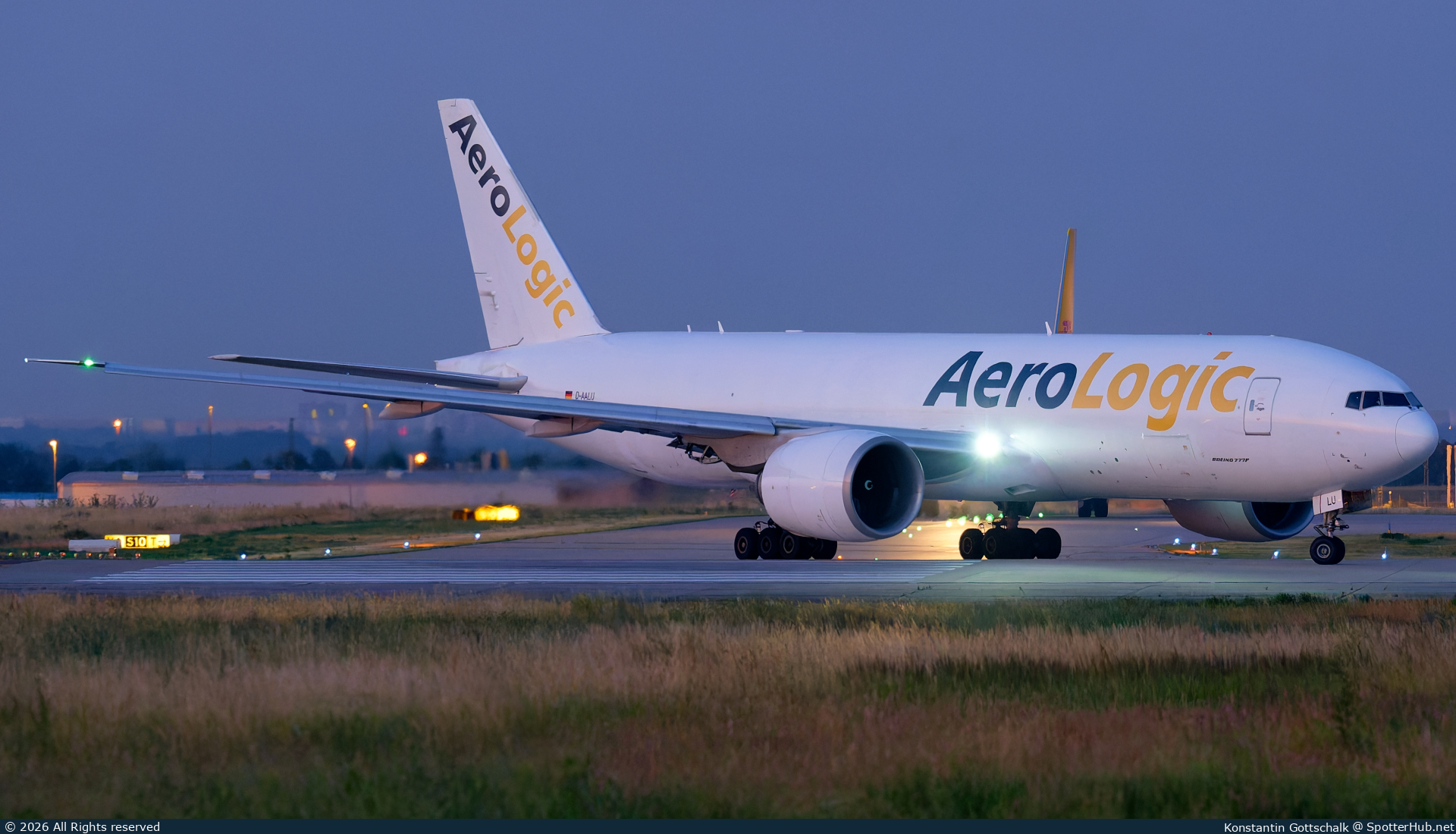 Photo of D-AALU - Boeing 777-F1H operated by AeroLogic