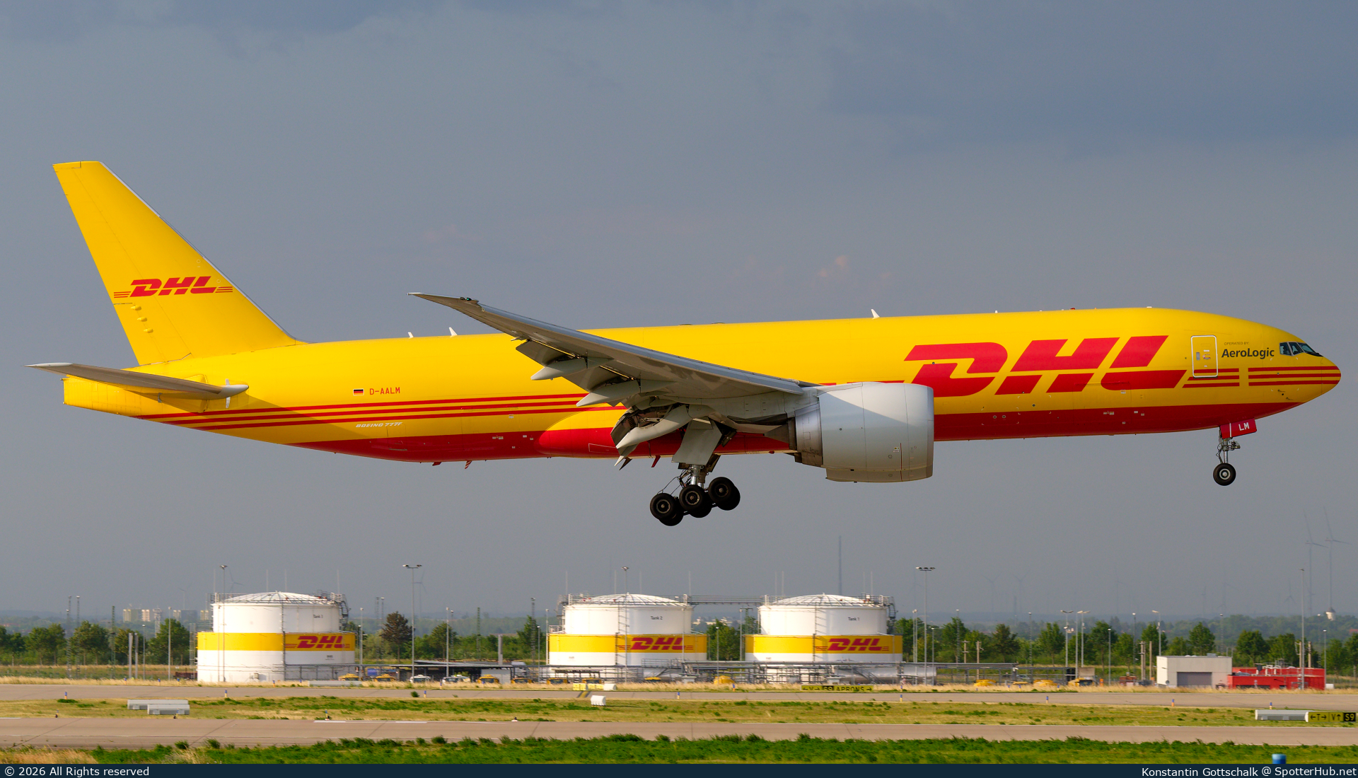 Photo of D-AALM - Boeing 777-F operated by AeroLogic