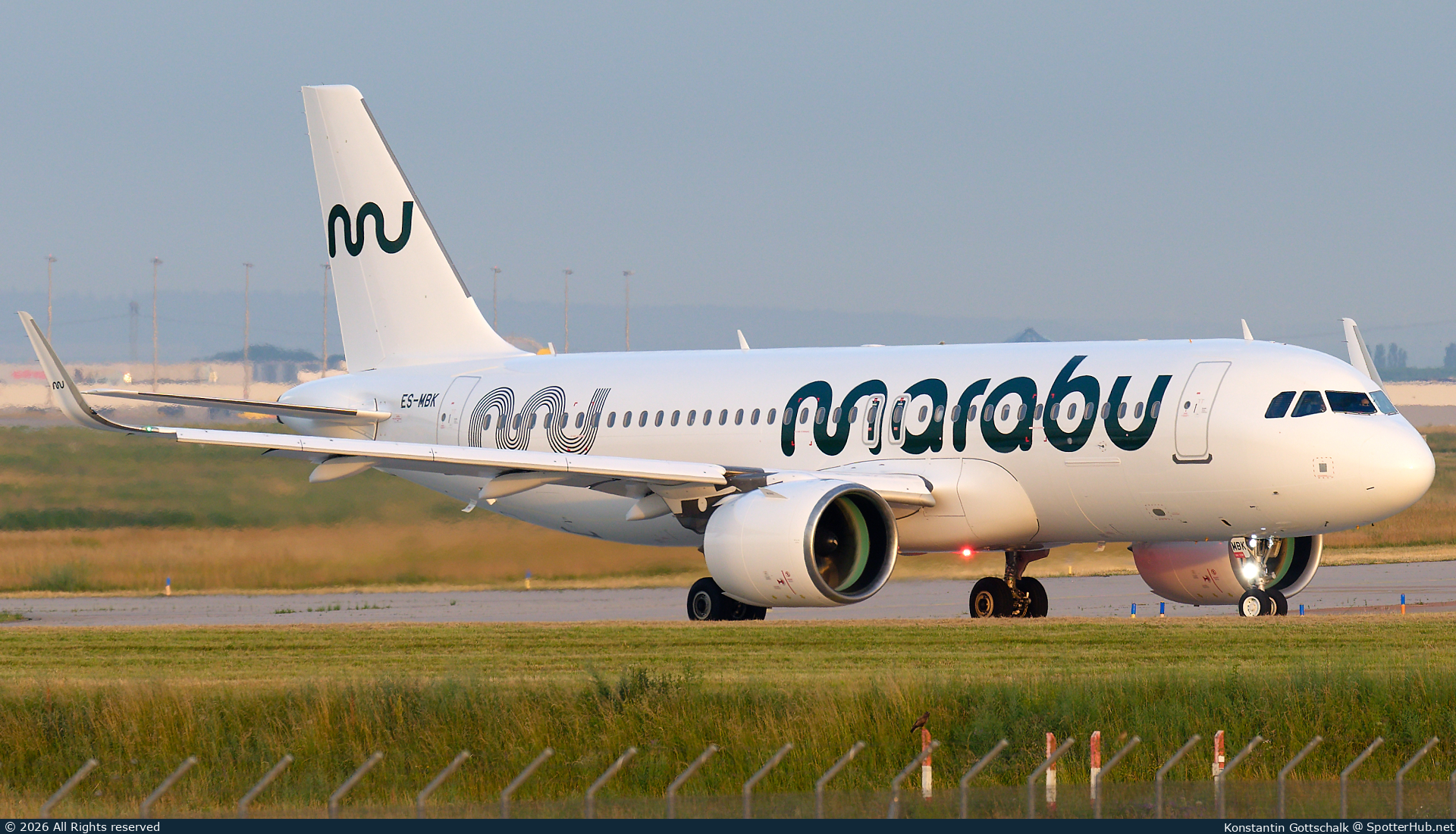 Photo of ES-MBK - Airbus A320-271N operated by Marabu Airlines