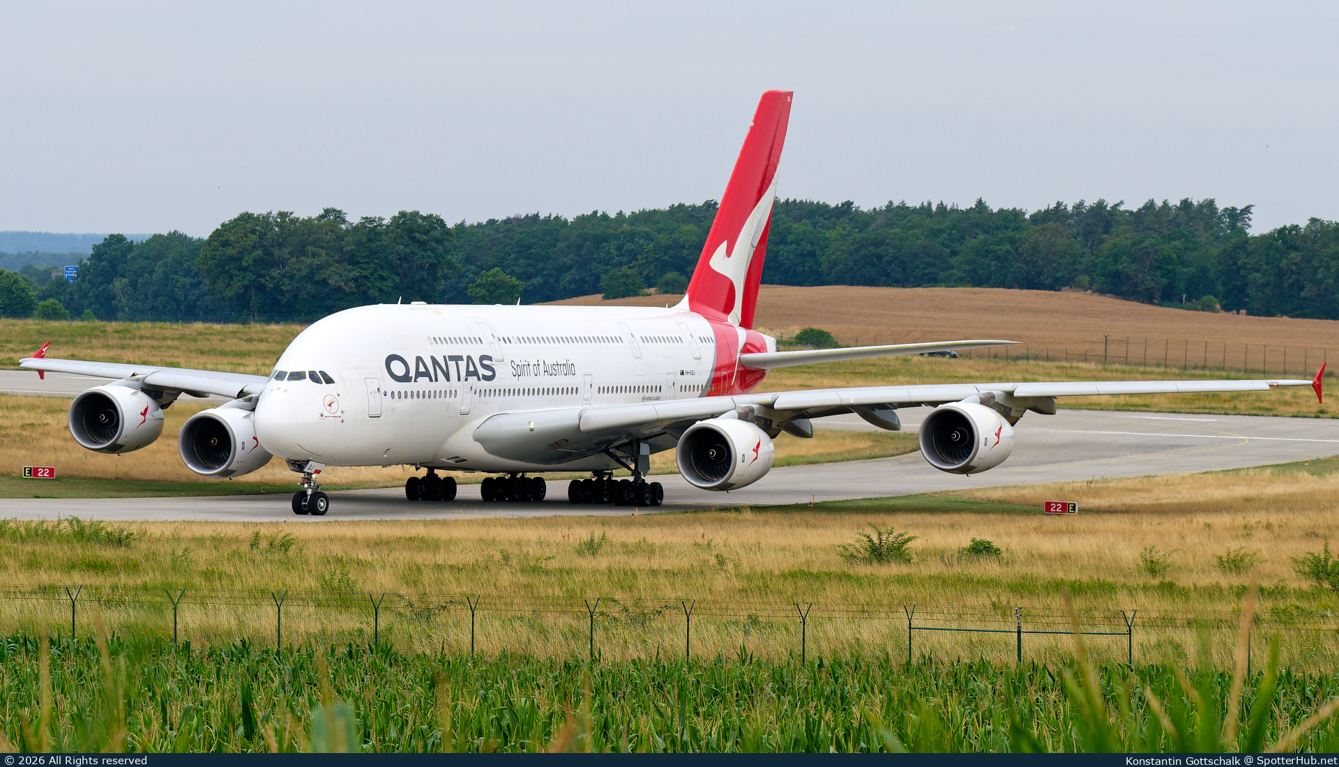 Photo of VH-OQJ - Airbus A380-842 operated by Qantas