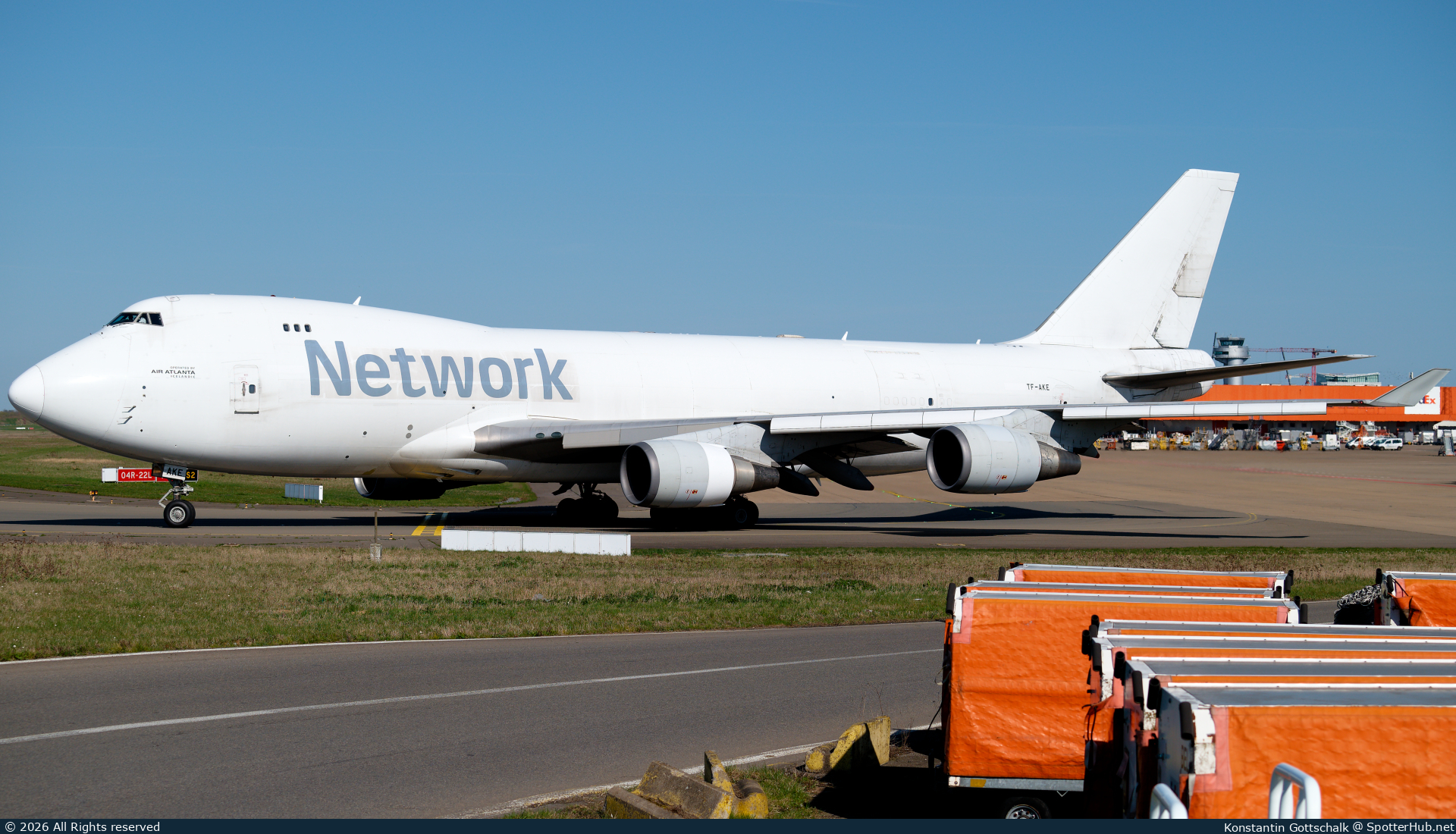 Photo of TF-AKE - Boeing 747-409F operated by Network Aviation (opb Air Atlanta Icelandic)