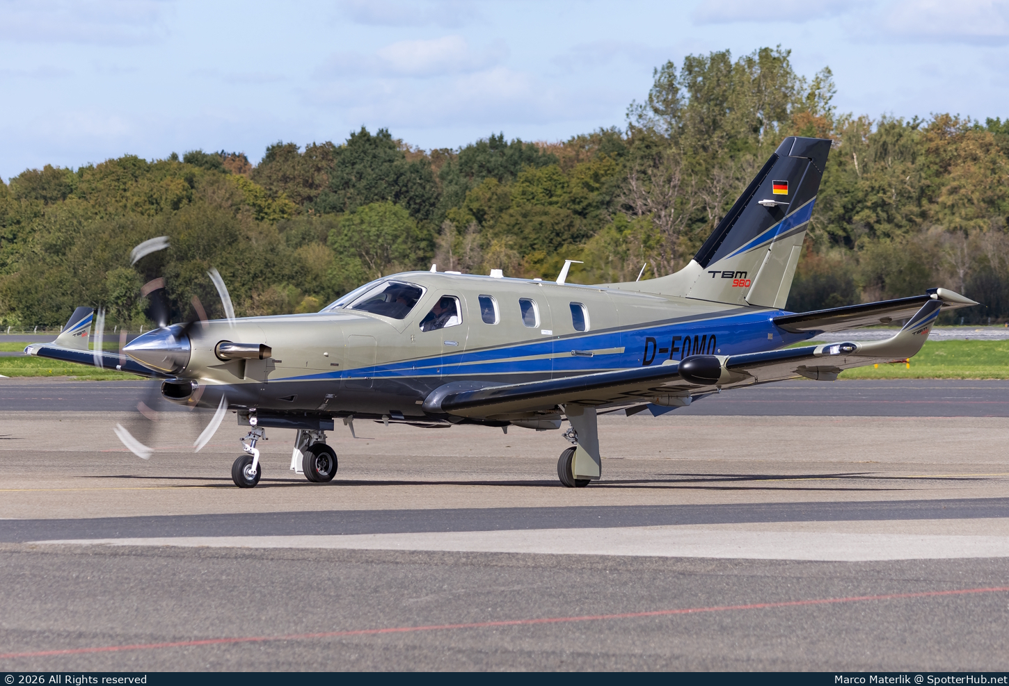Photo of D-FOMO - Daher TBM 980 operated by Private