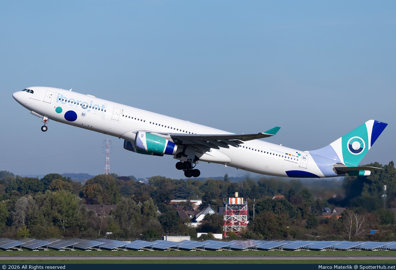 Photo of EC-MII - Airbus A330-343 operated by Iberojet