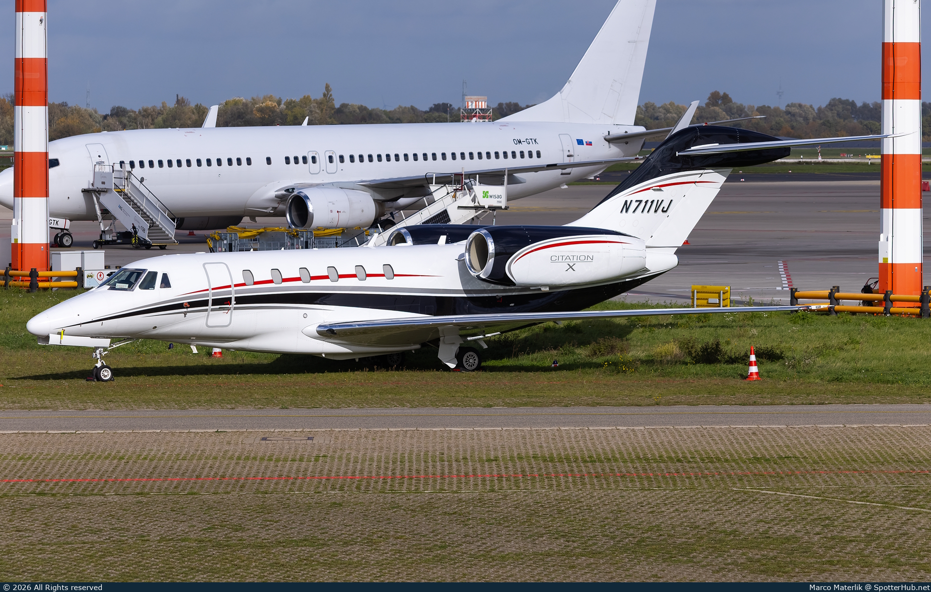 Photo of N711VJ - Cessna 750 Citation X operated by Private