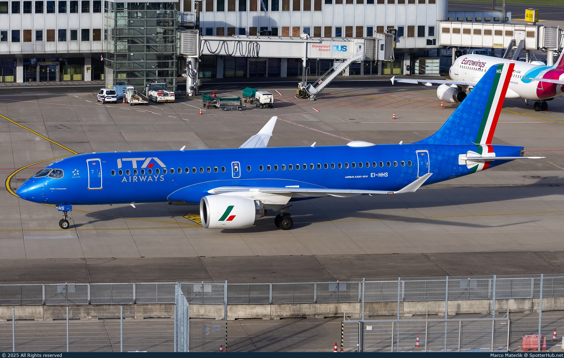 Photo of EI-HHS - Airbus A220-300 operated by ITA Airways