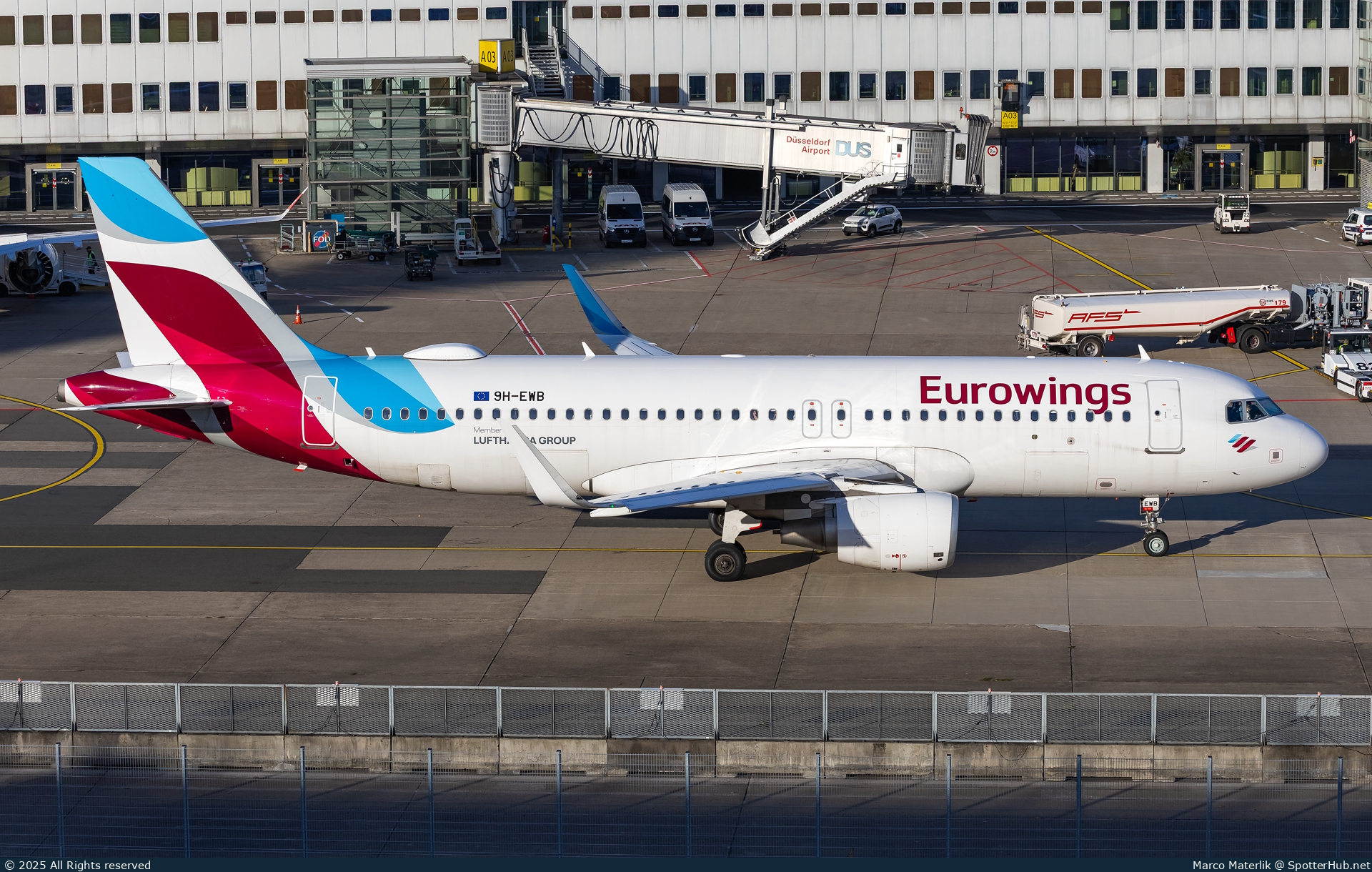 Photo of 9H-EWB - Airbus A320-214 operated by Eurowings Europe Malta