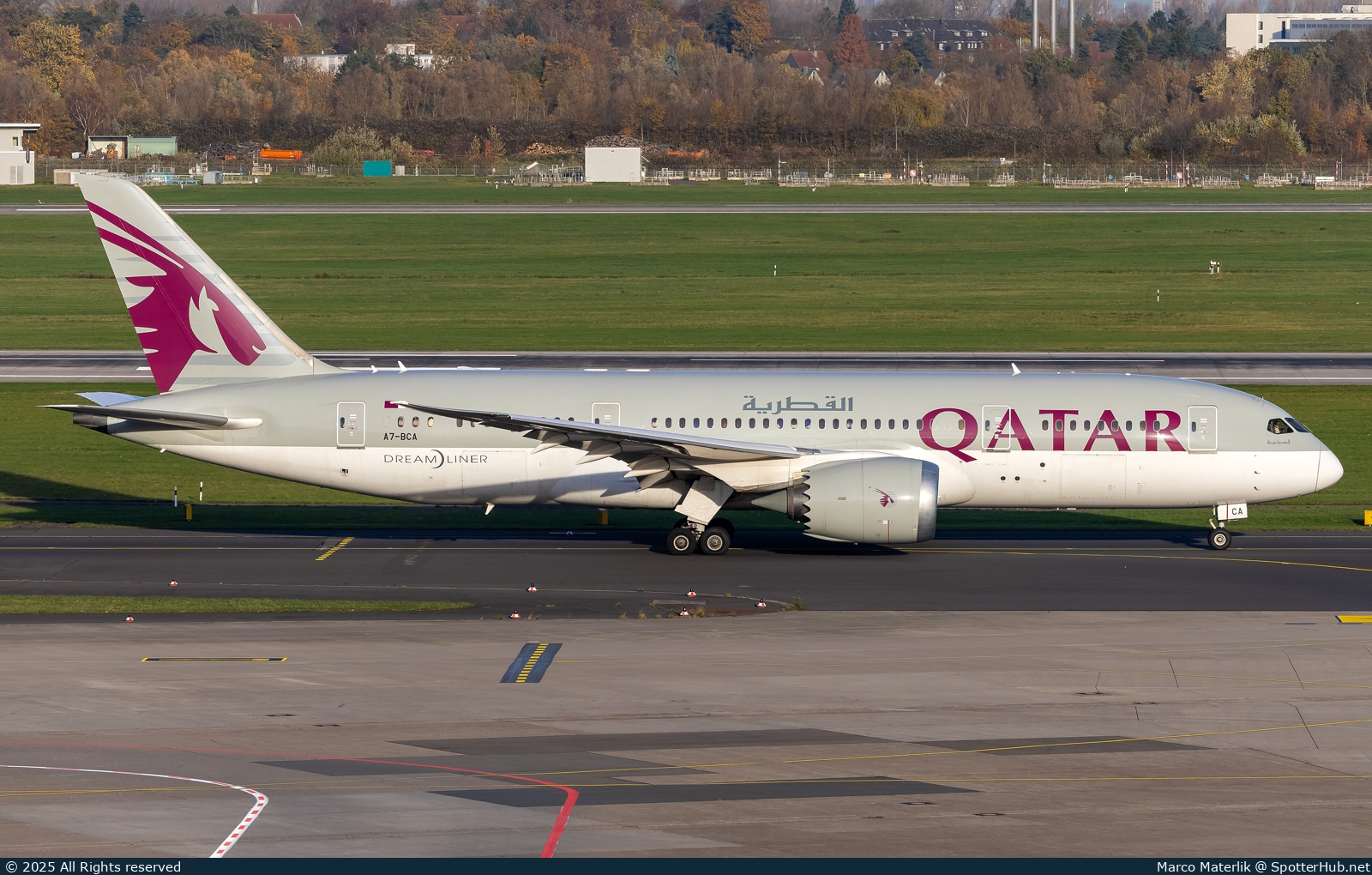 Photo of A7-BCA - Boeing 787-8 Dreamliner operated by Qatar Airways