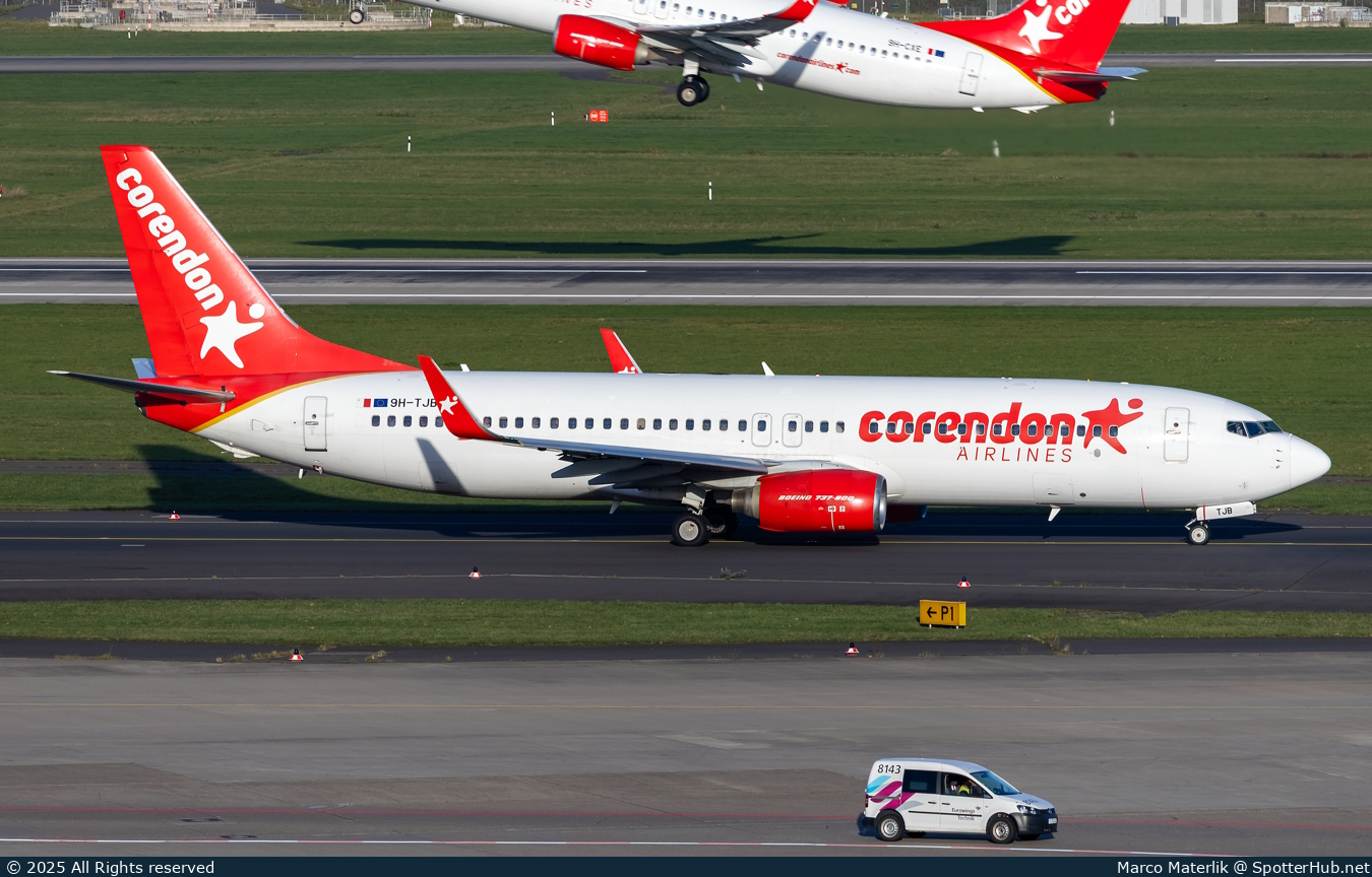 Photo of 9H-TJB - Boeing 737-8FH operated by Corendon Airlines Europe