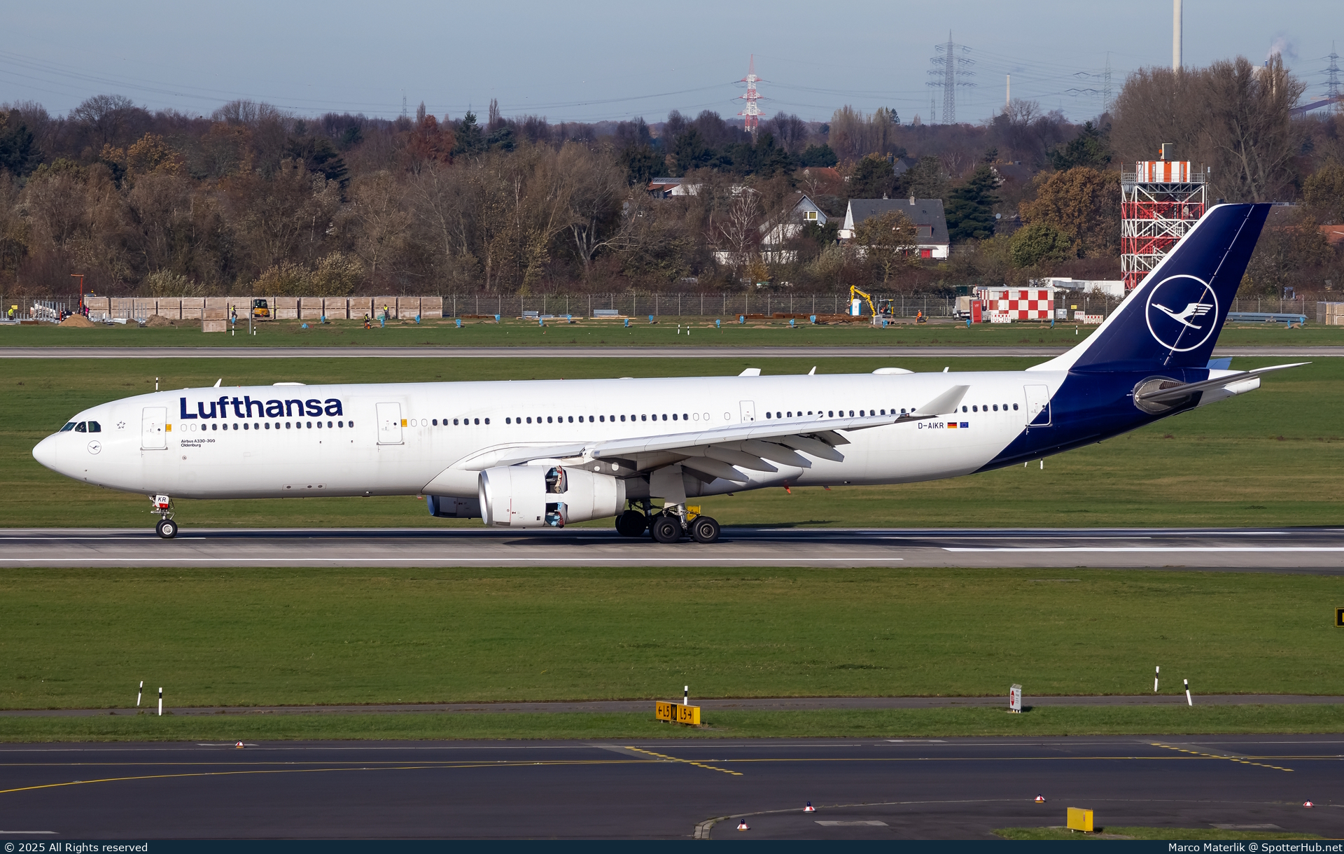 Photo of D-AIKR - Airbus A330-343 operated by Lufthansa