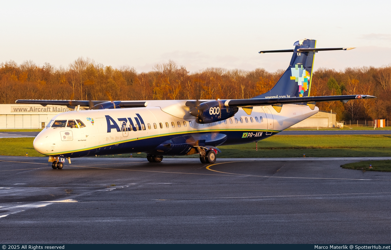 Photo of PR-AKM - ATR 72-600 operated by Azul