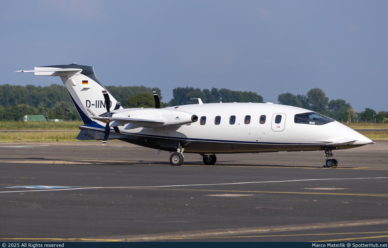 Photo of D-IINO - Piaggio P.180 Avanti II EVO operated by AirGO Private Airline