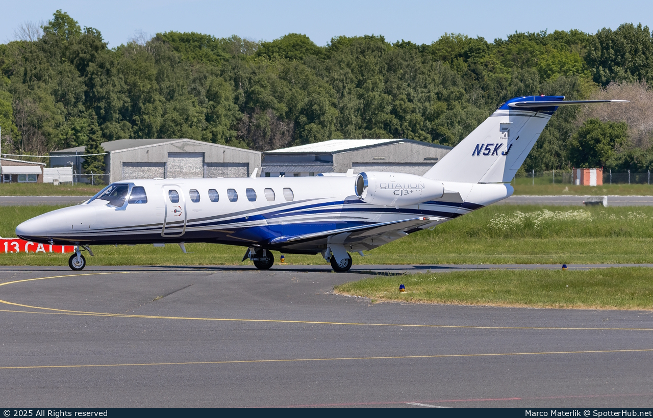 Photo of N5KJ - Cessna 525B CitationJet CJ3+ operated by Private