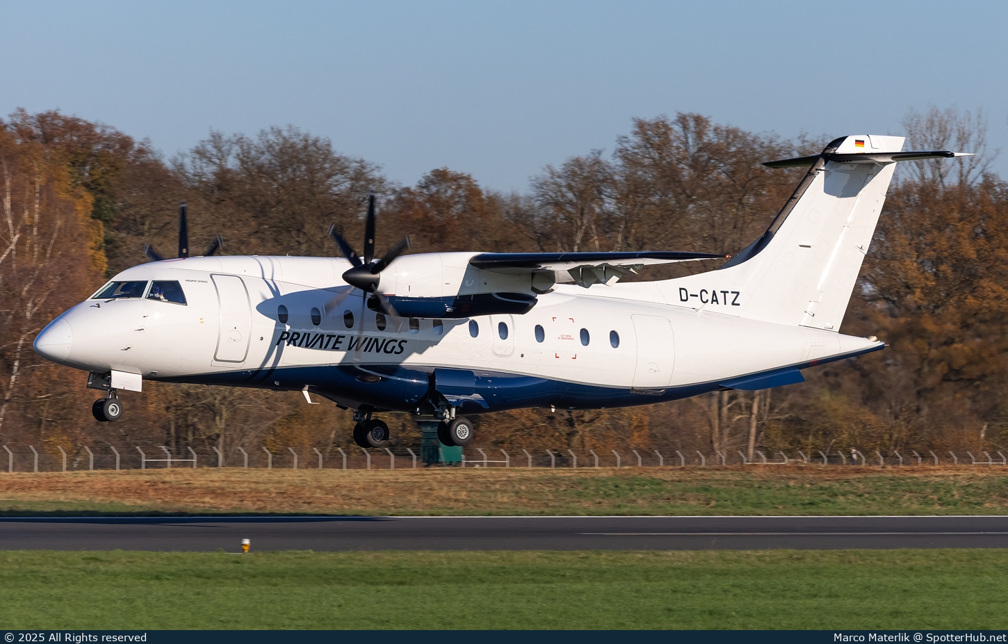 Photo of D-CATZ - Dornier 328-110 operated by Private Wings