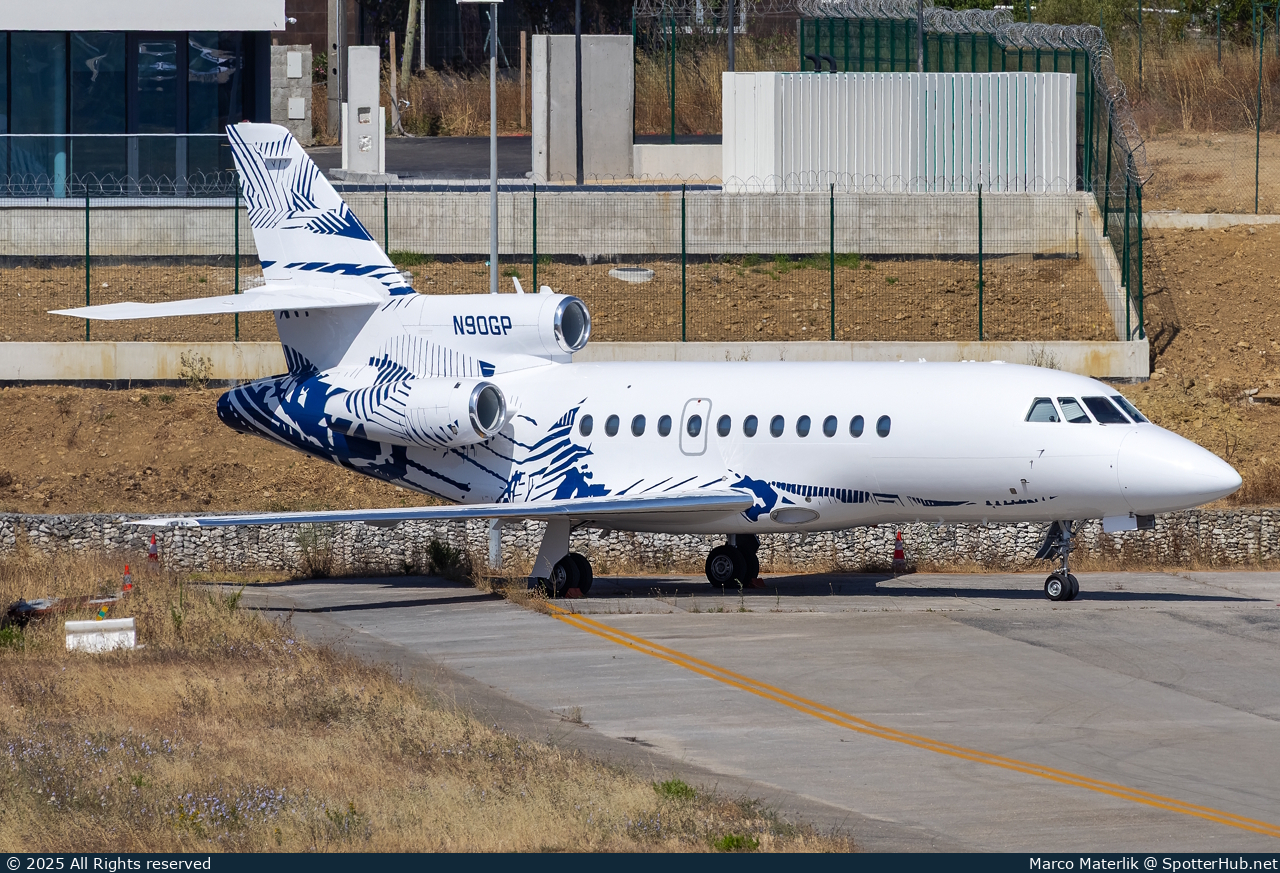 Photo of N90GP - Dassault Falcon 900 operated by Private