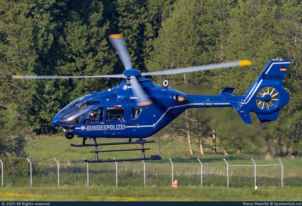Photo of D-HVBO - Eurocopter EC135 T2+ operated by German Police - Bundespolizei