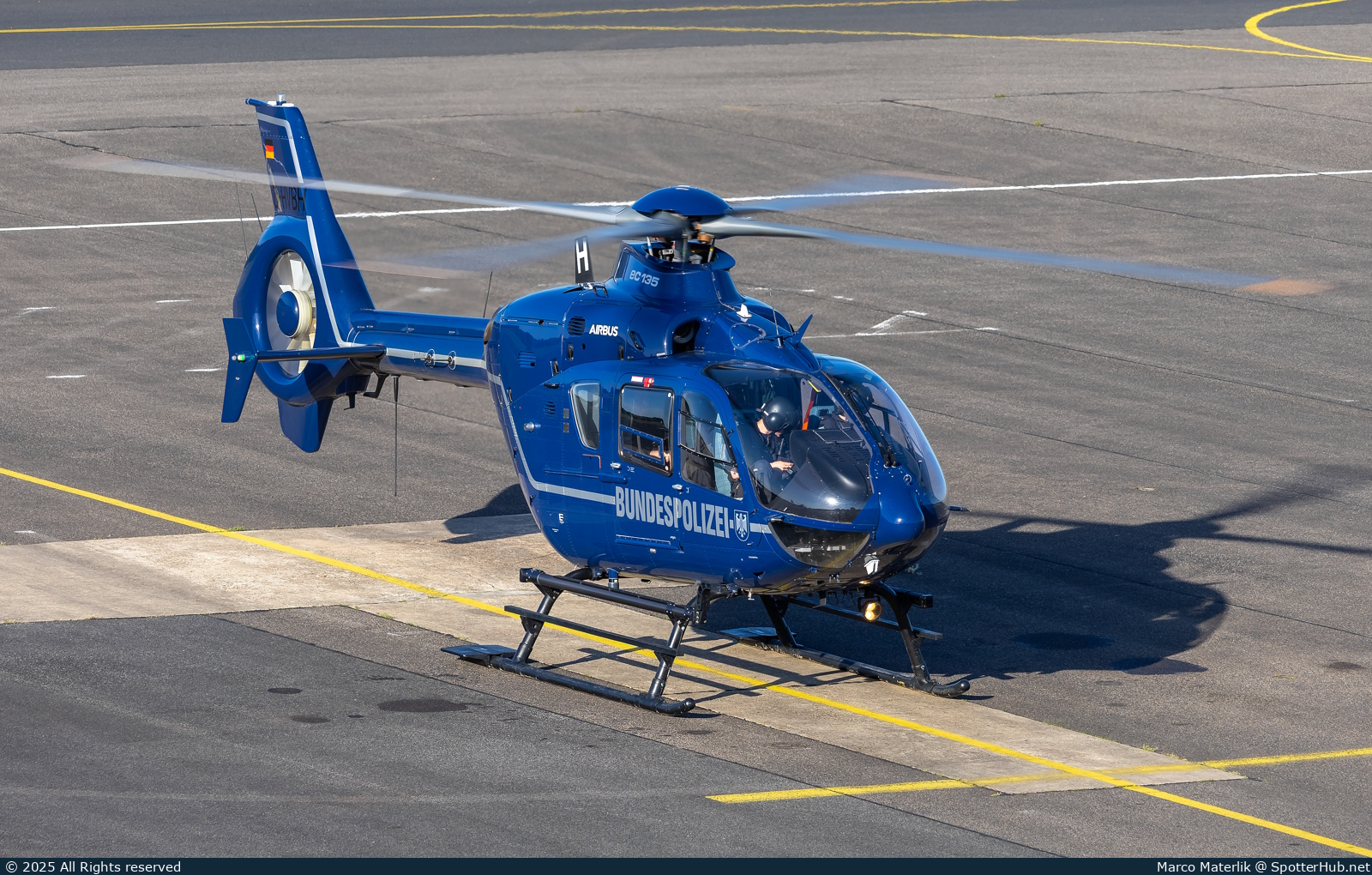 Photo of D-HVBH - Eurocopter EC135 T2+ operated by German Police - Bundespolizei