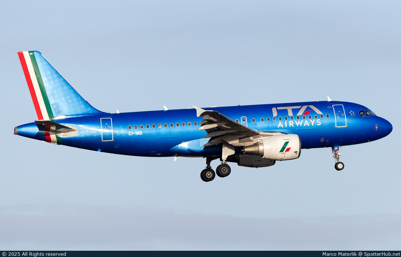 Photo of EI-IMB - Airbus A319-112 operated by ITA Airways