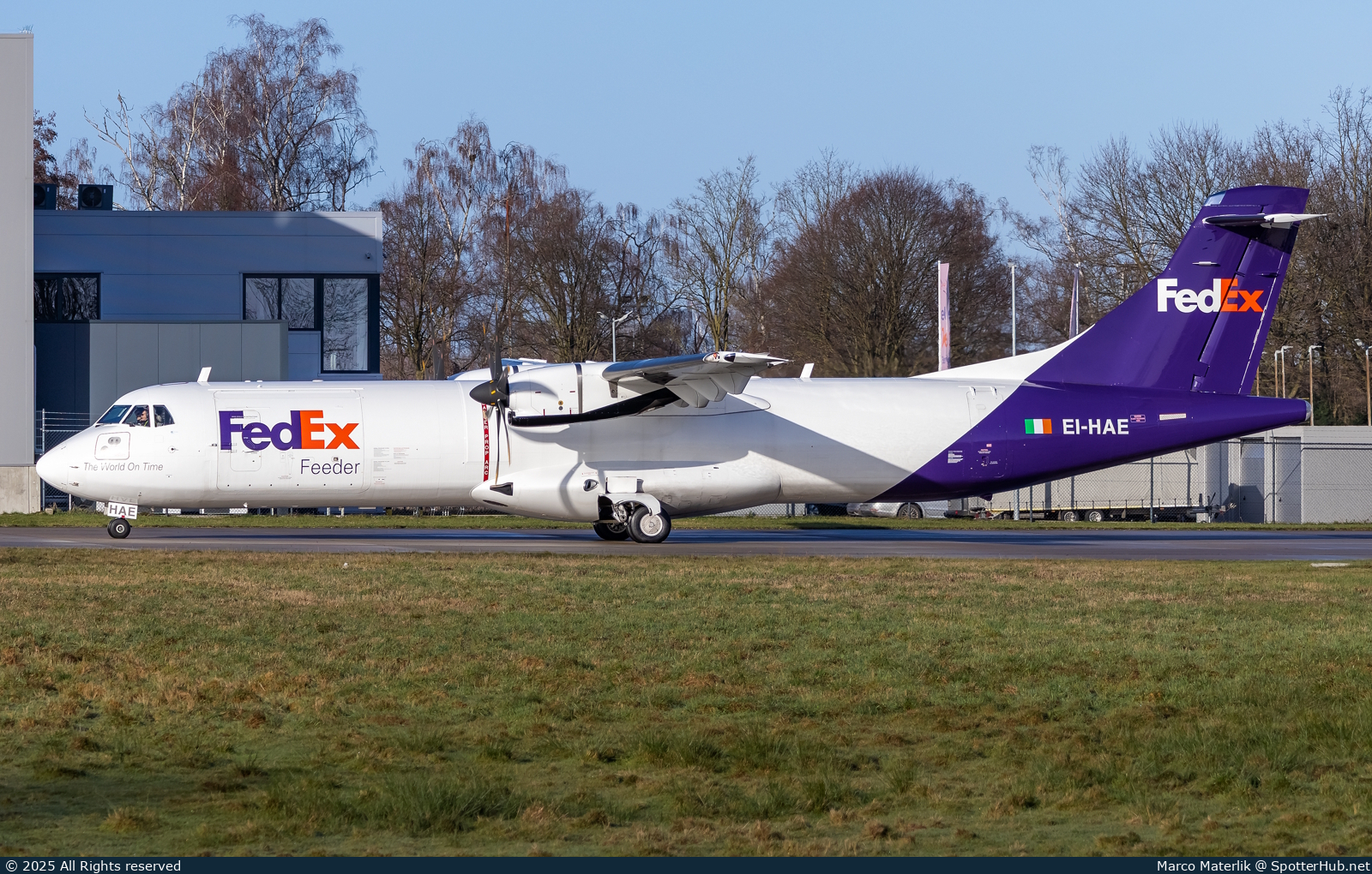 Photo of EI-HAE - ATR 72-600(F) operated by FedEx Feeder (opb ASL Airlines Ireland)