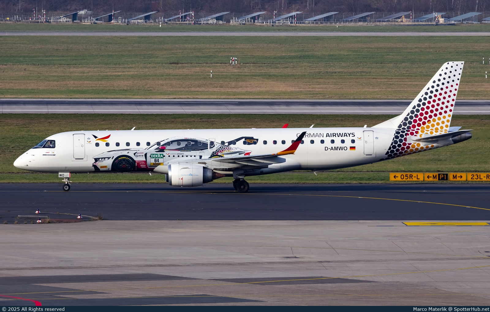 Photo of D-AMWO - Embraer ERJ-190AR operated by German Airways