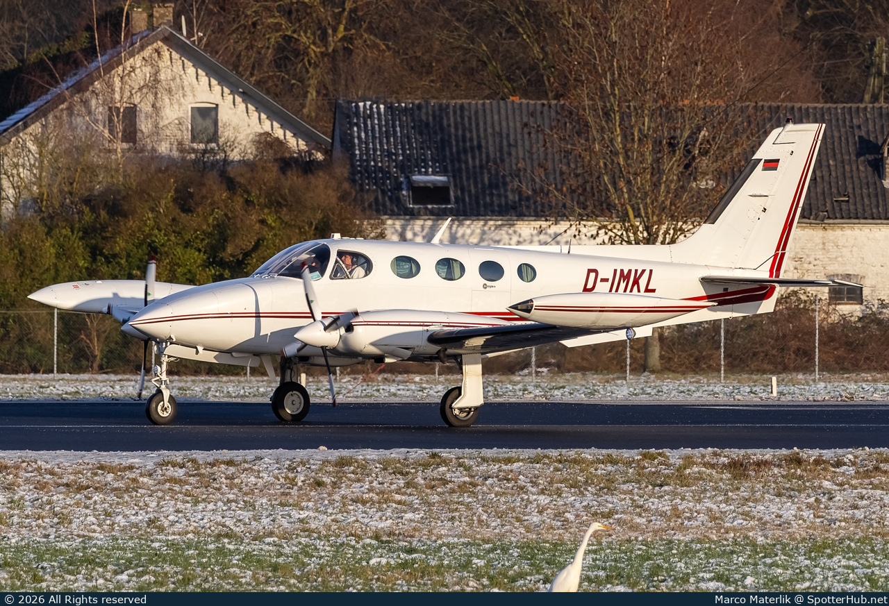 Photo of D-IMKL - Cessna 340A operated by Private