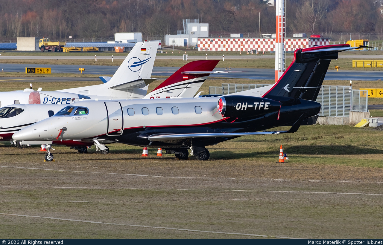 Photo of OH-TFE - Embraer Phenom 300E operated by Scanwings