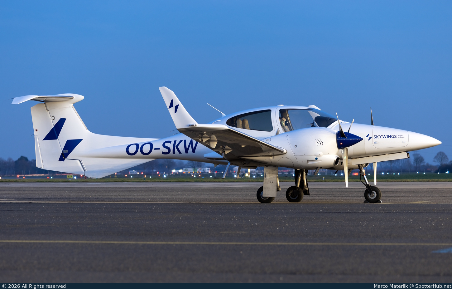 Photo of OO-SKW - Diamond DA42 Twin Star operated by Skywings Flight Training